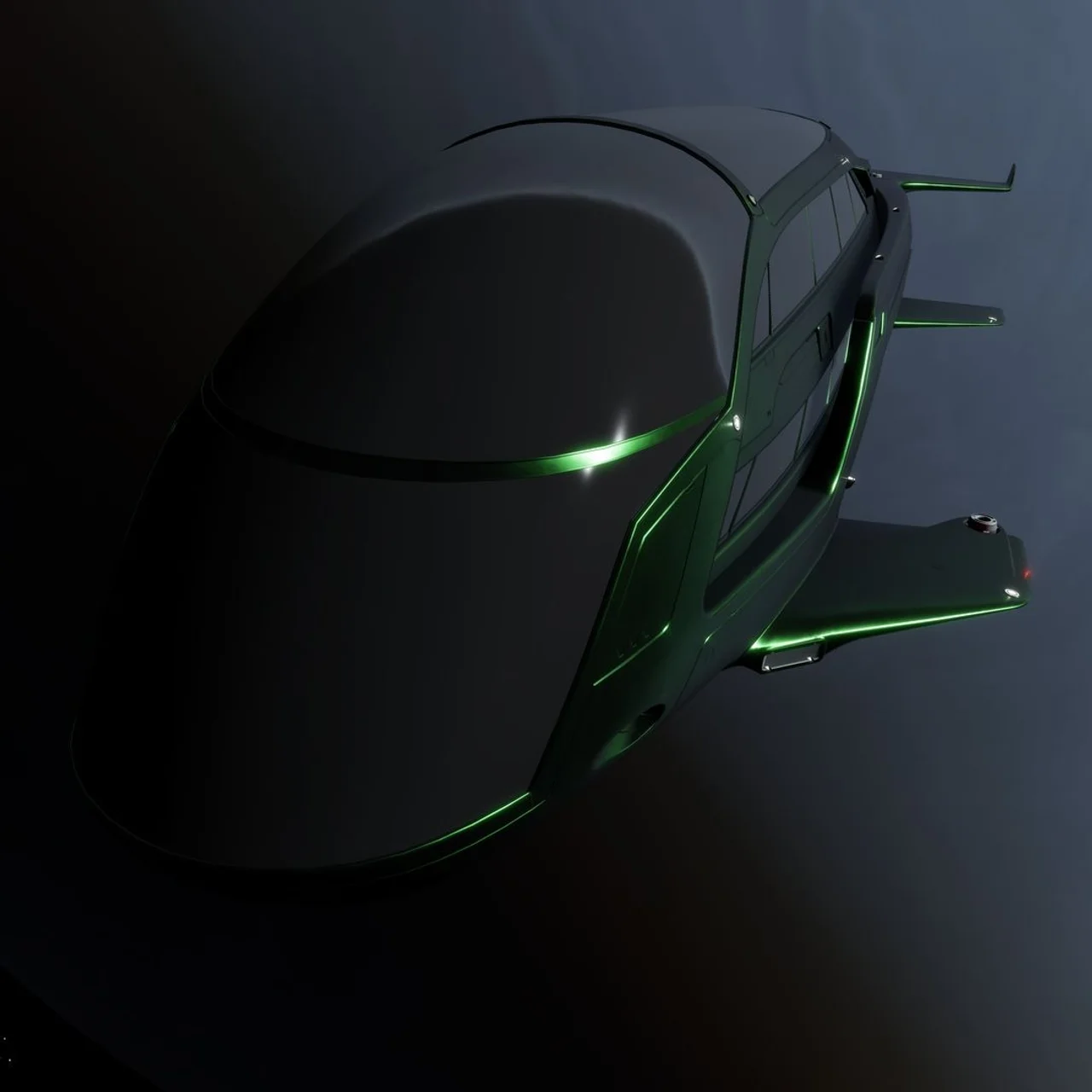 Dolphin - "Stygian" - Verde