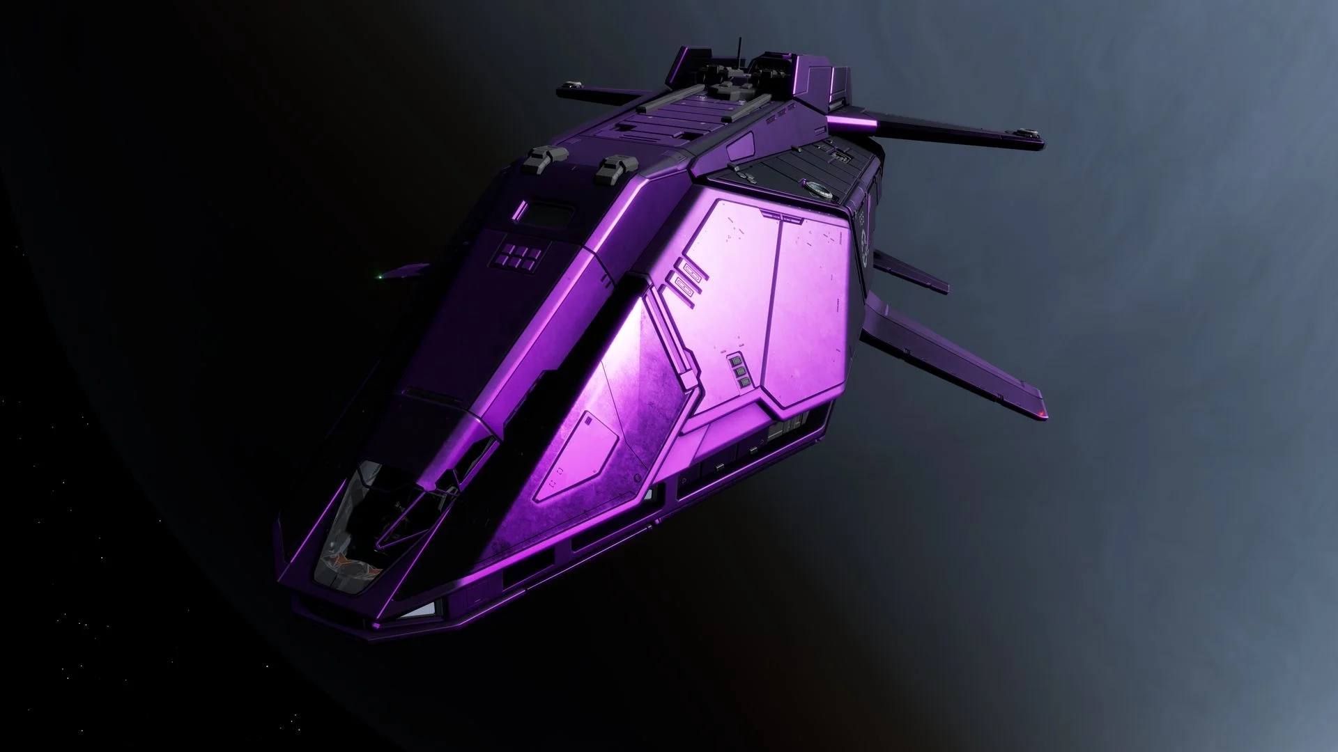 Federal Dropship - "Stygian" - Roxo