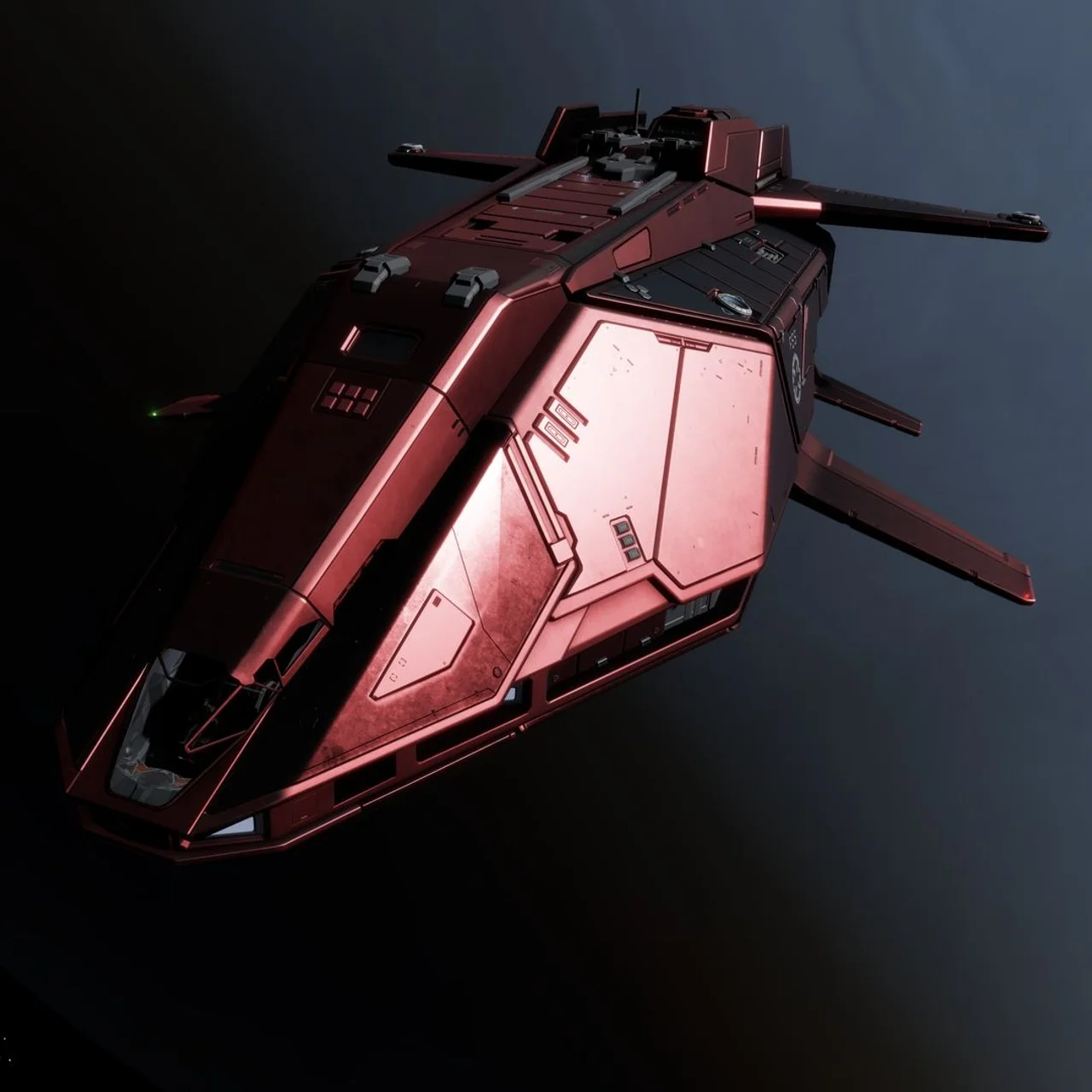 Federal Dropship - « Stygian » - Rouge