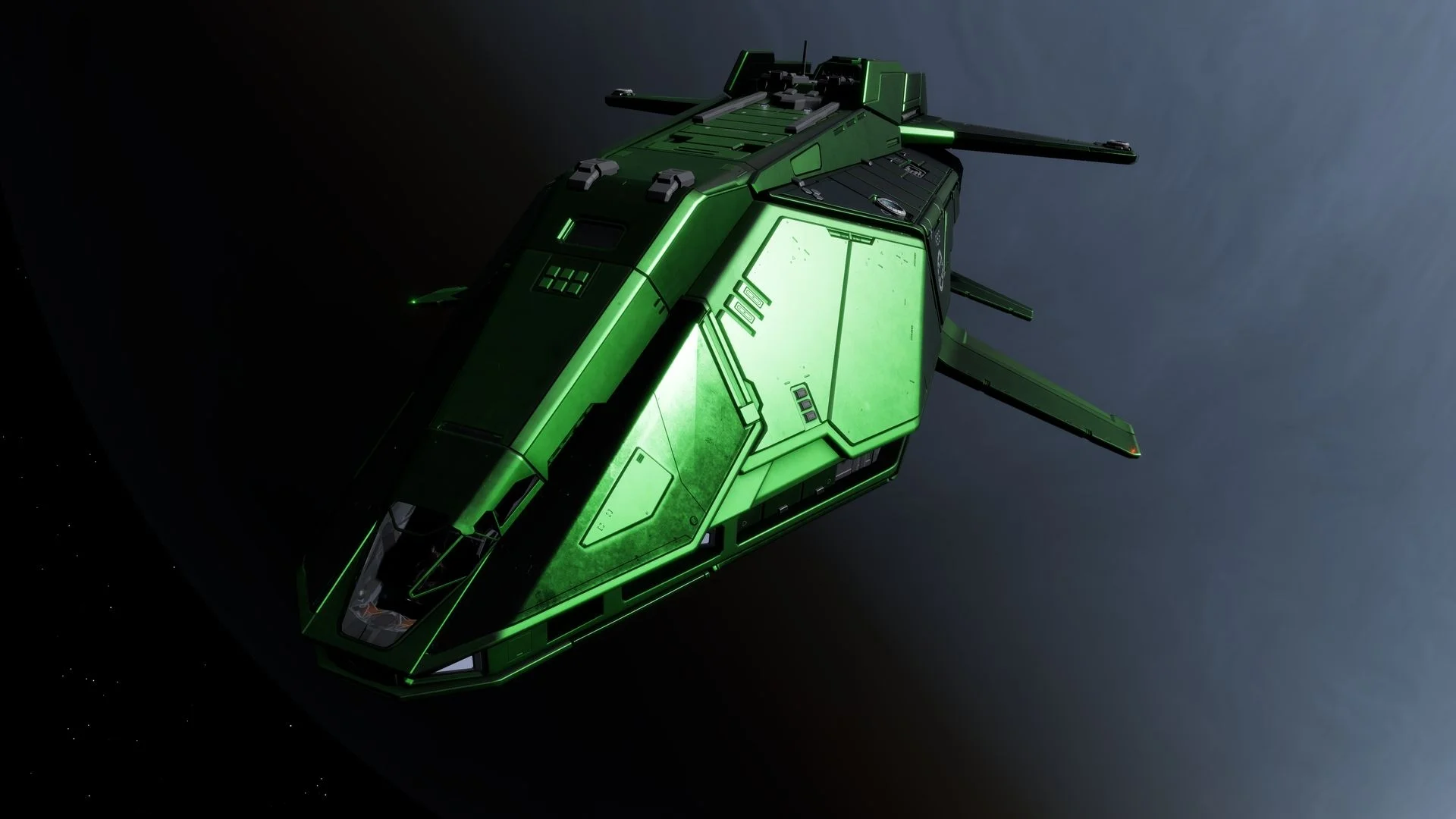 Federal Dropship - "Stygian" - Verde