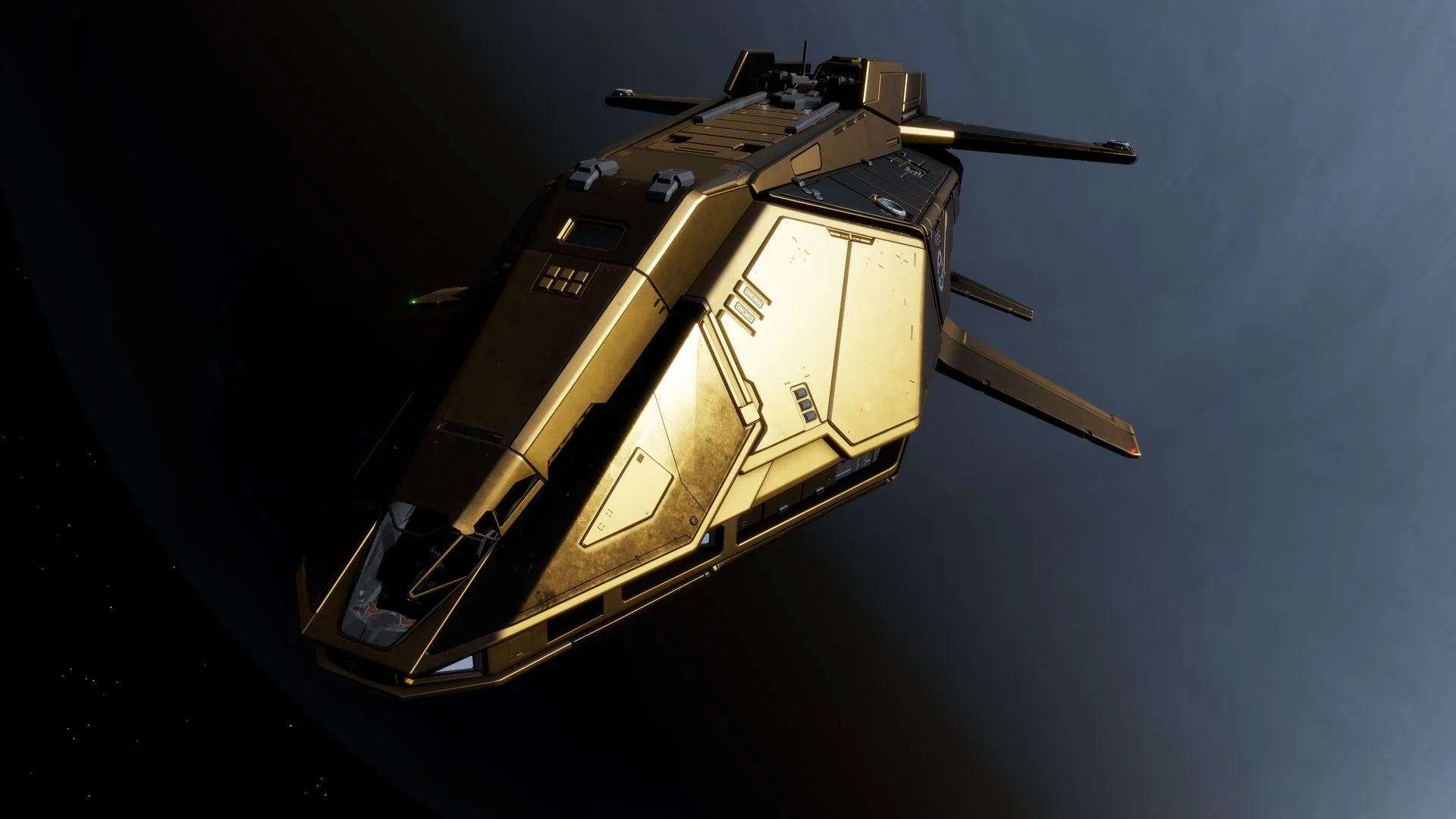 Federal Dropship - « Stygian » - Laiton