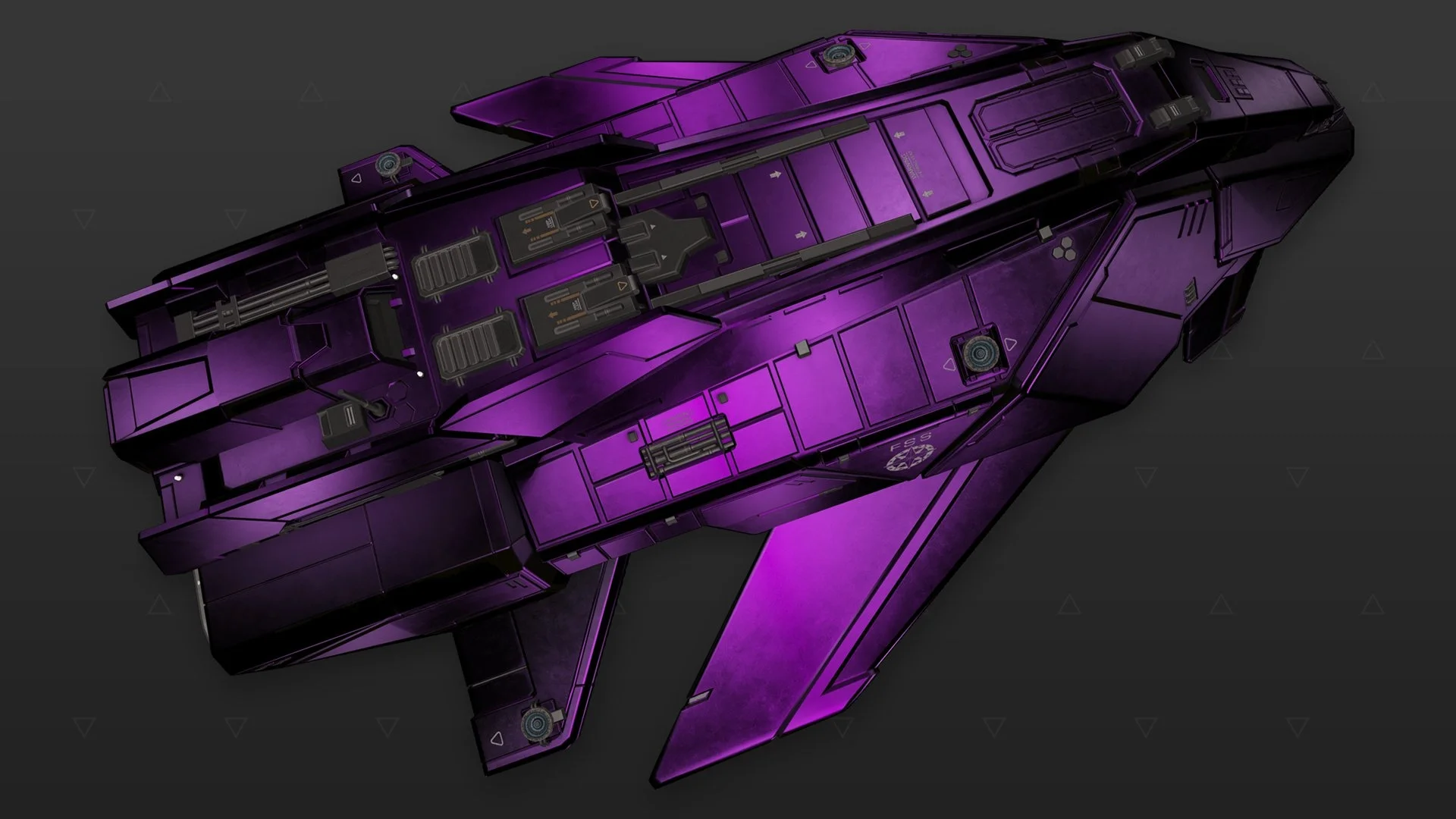 Federal Assault Ship - « Stygian » - Violet