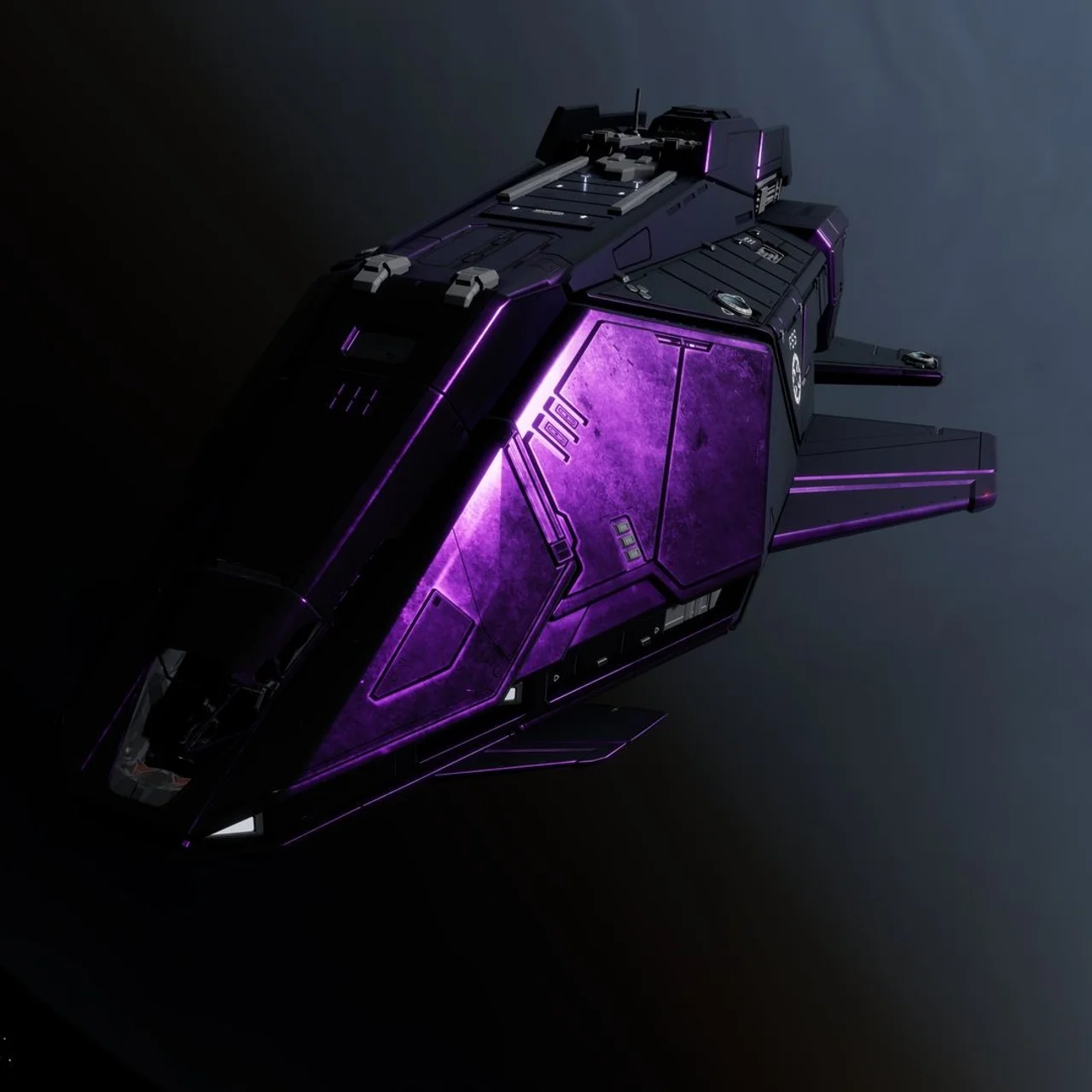 Federal Assault Ship - «Stygian» - фиолетовый