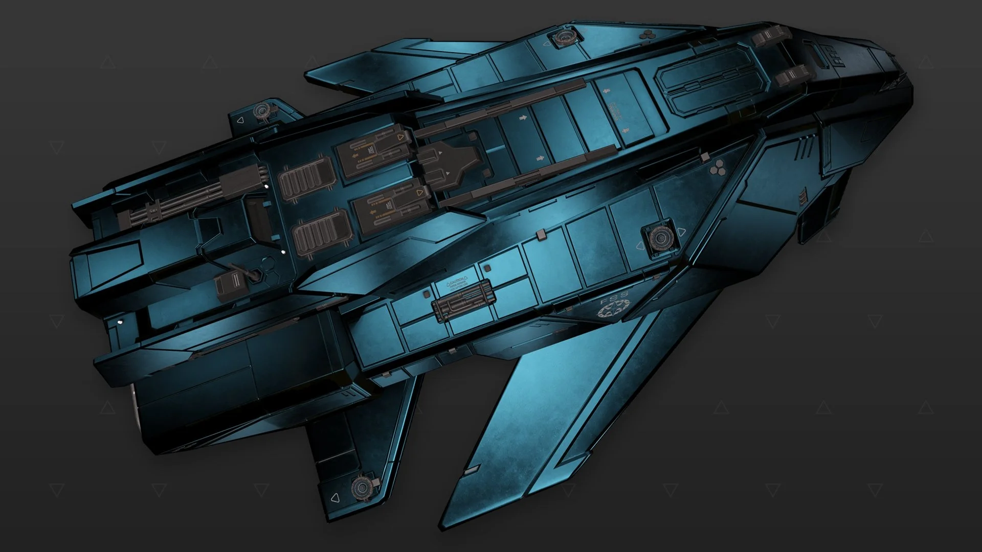 Federal Assault Ship - „Stygian“ - Blau