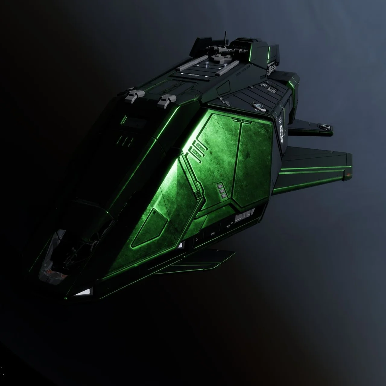Federal Assault Ship - "Stygian" - Verde