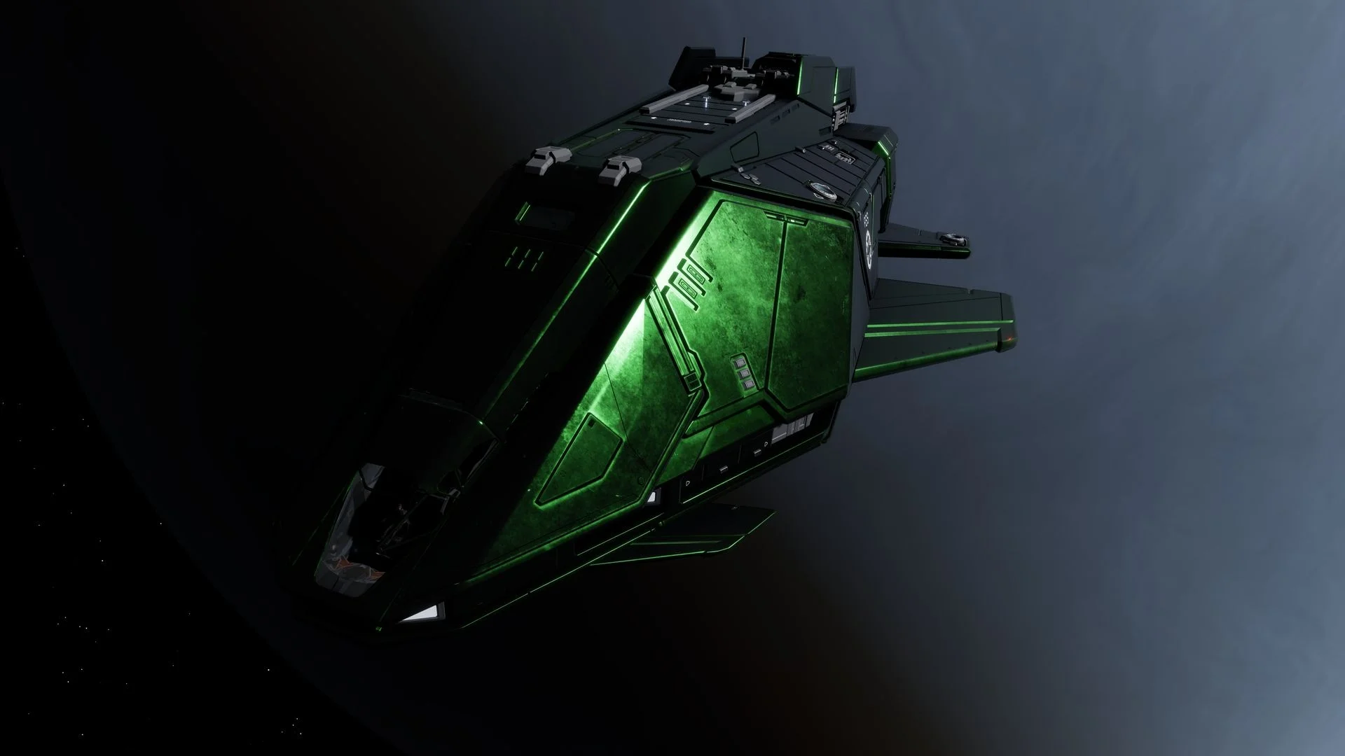 Federal Assault Ship - «Stygian» - зеленый