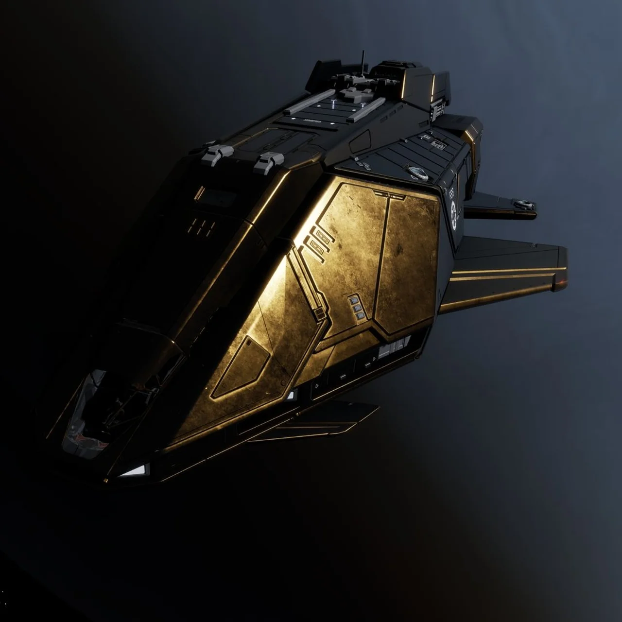 Federal Assault Ship - «Stygian» - латунь