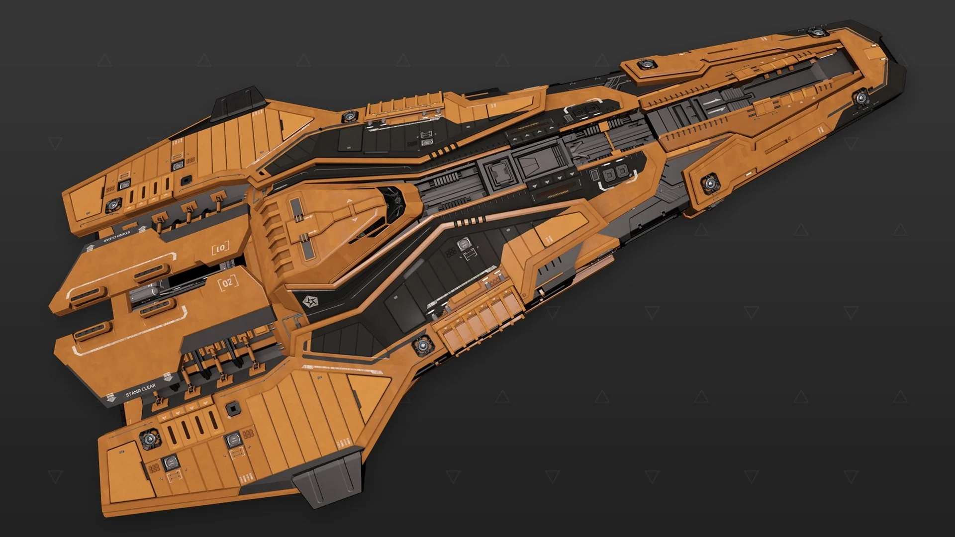 Federal Corvette - "Pharaoh" - Oro
