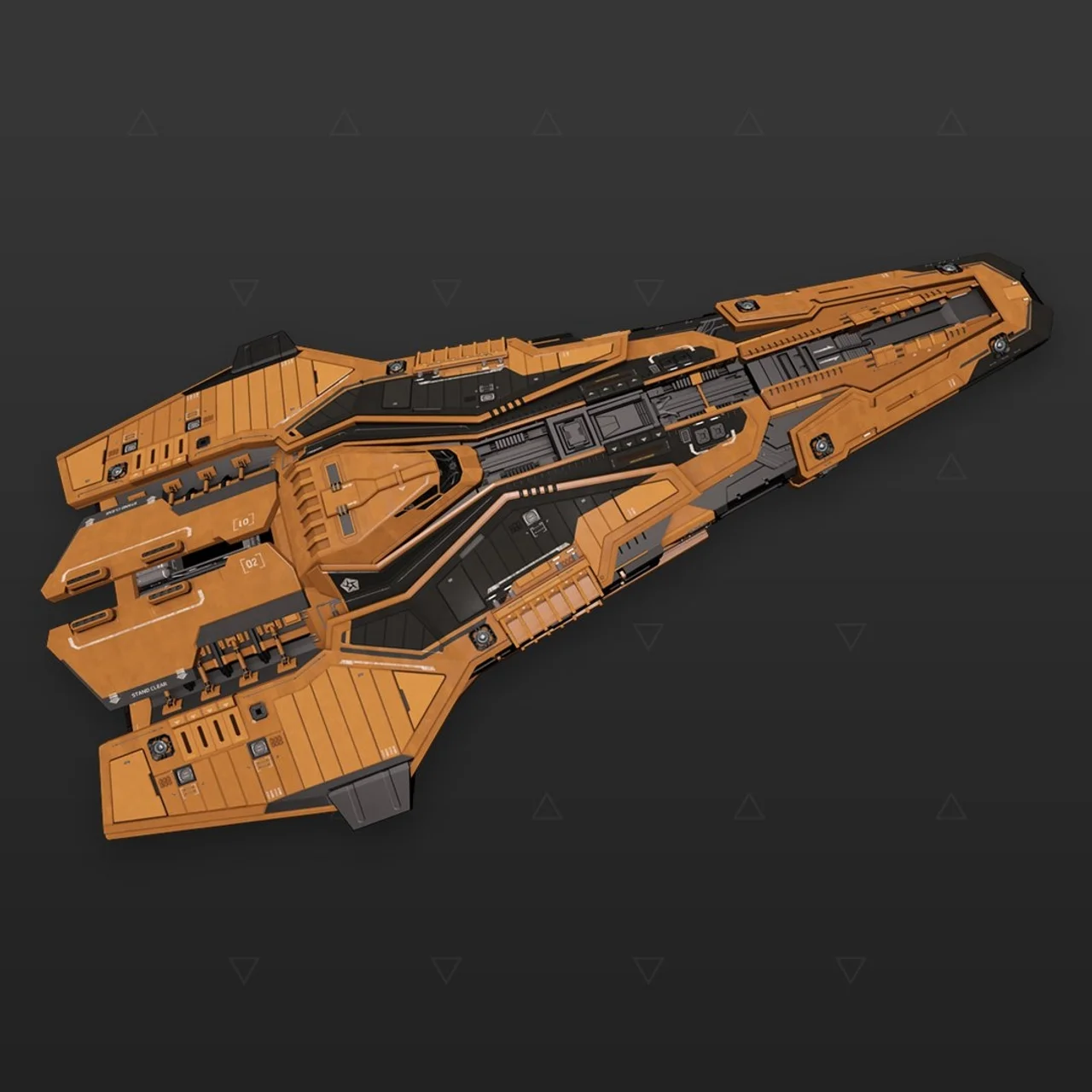 Federal Corvette - "Pharaoh" - Oro
