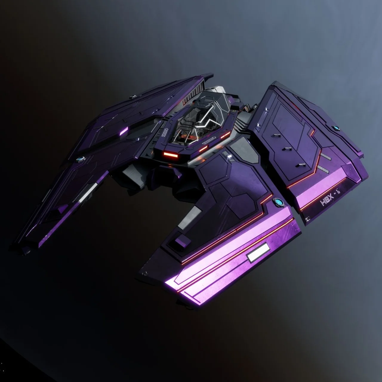 Federal Fighter - « Stygian » - Violet