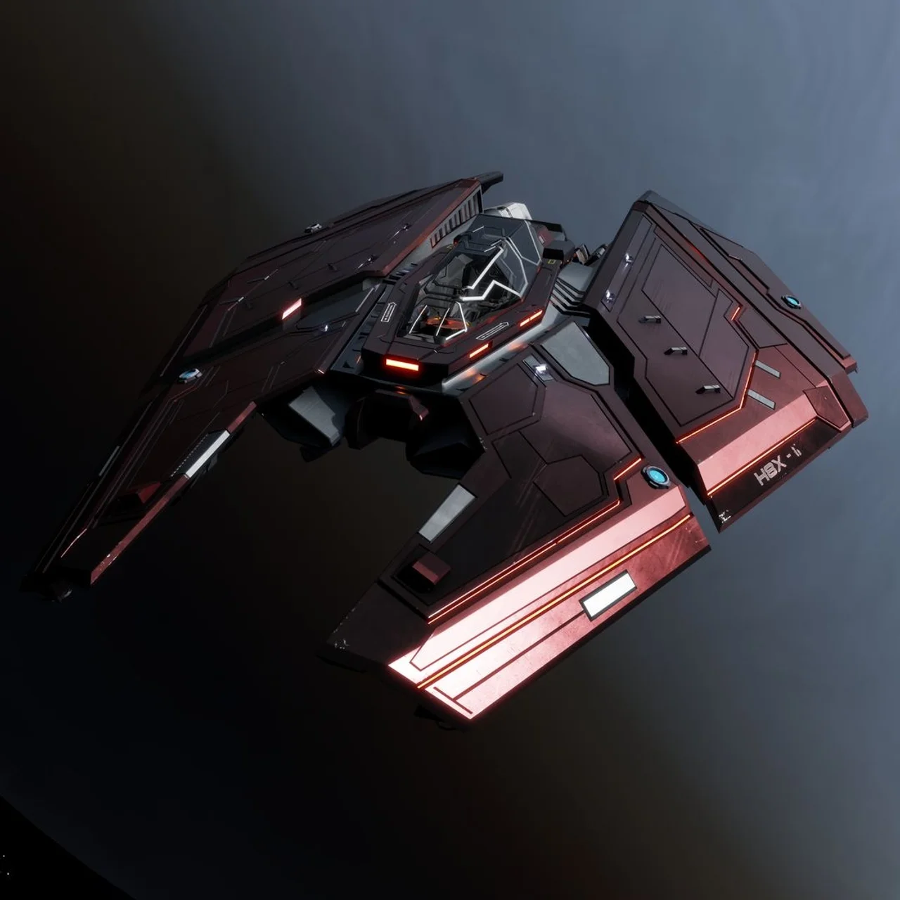 Federal Fighter Stygian Red