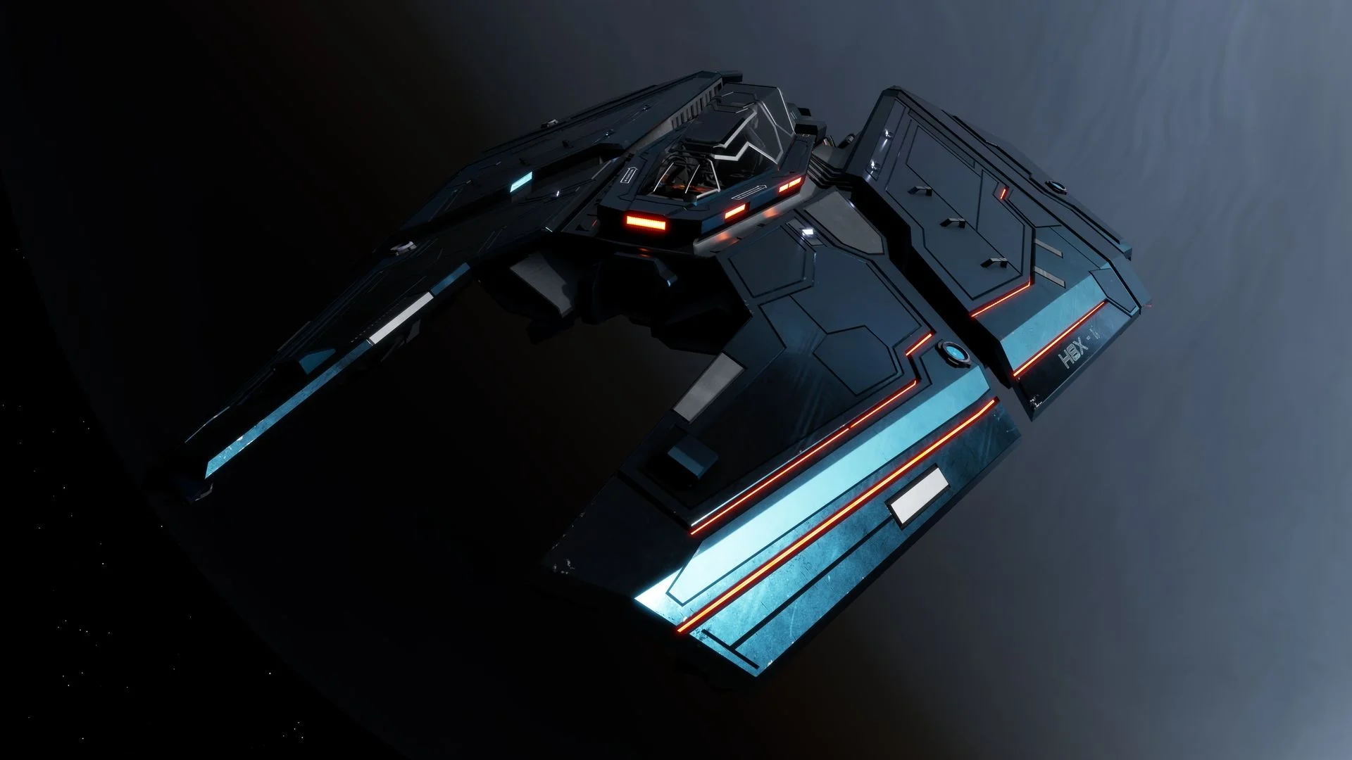 Federal Fighter - „Stygian“ - Blau