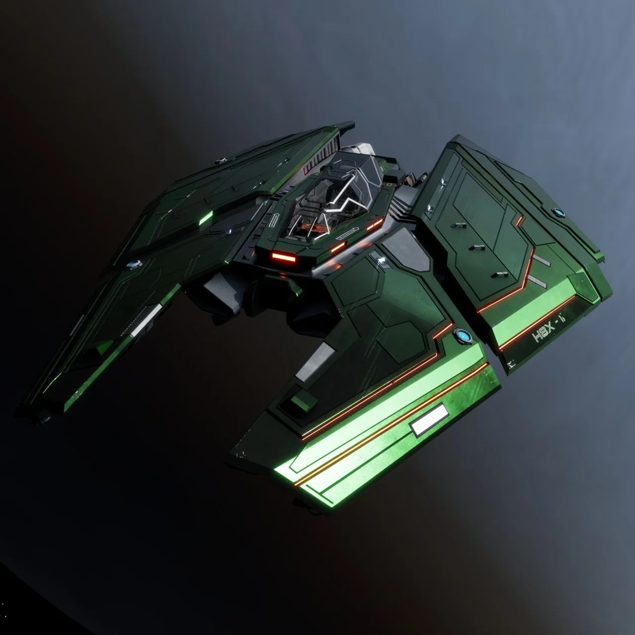 Federal Fighter - „Stygian“ - Grün