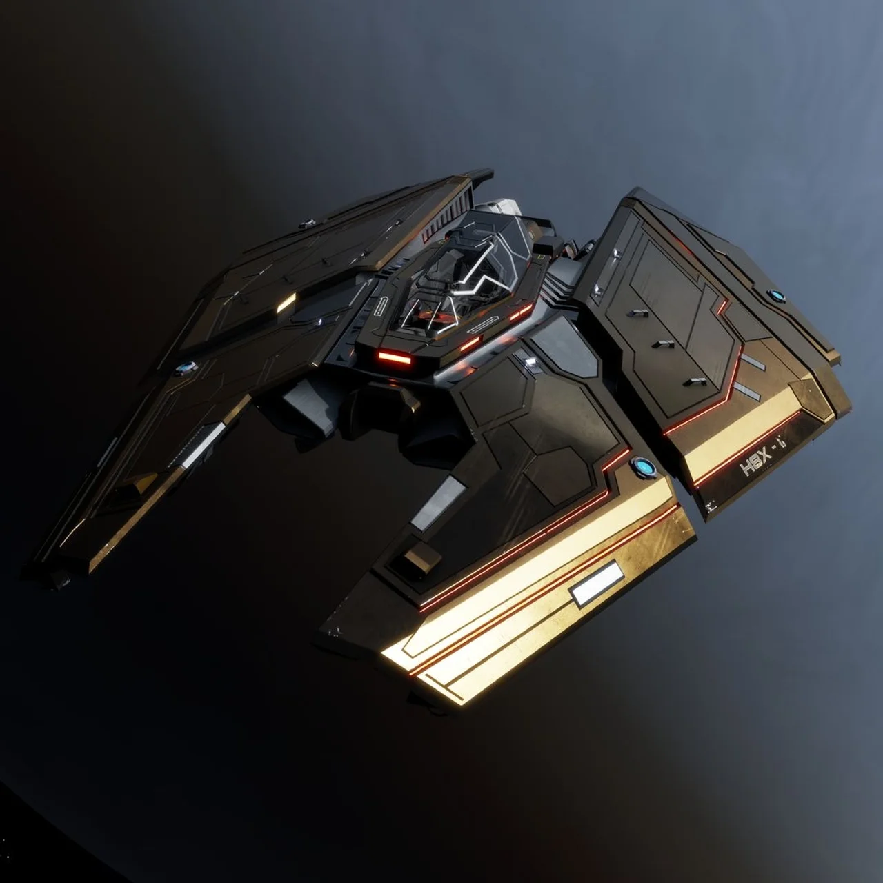 Federal Fighter - « Stygian » - Laiton