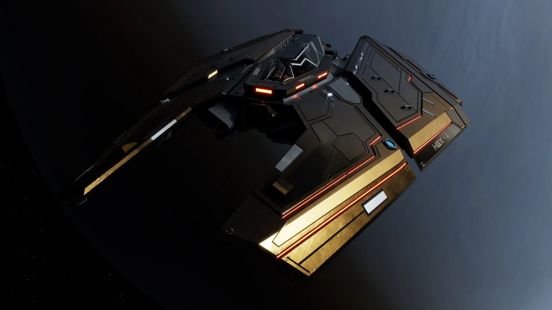 Federal Fighter - « Stygian » - Laiton