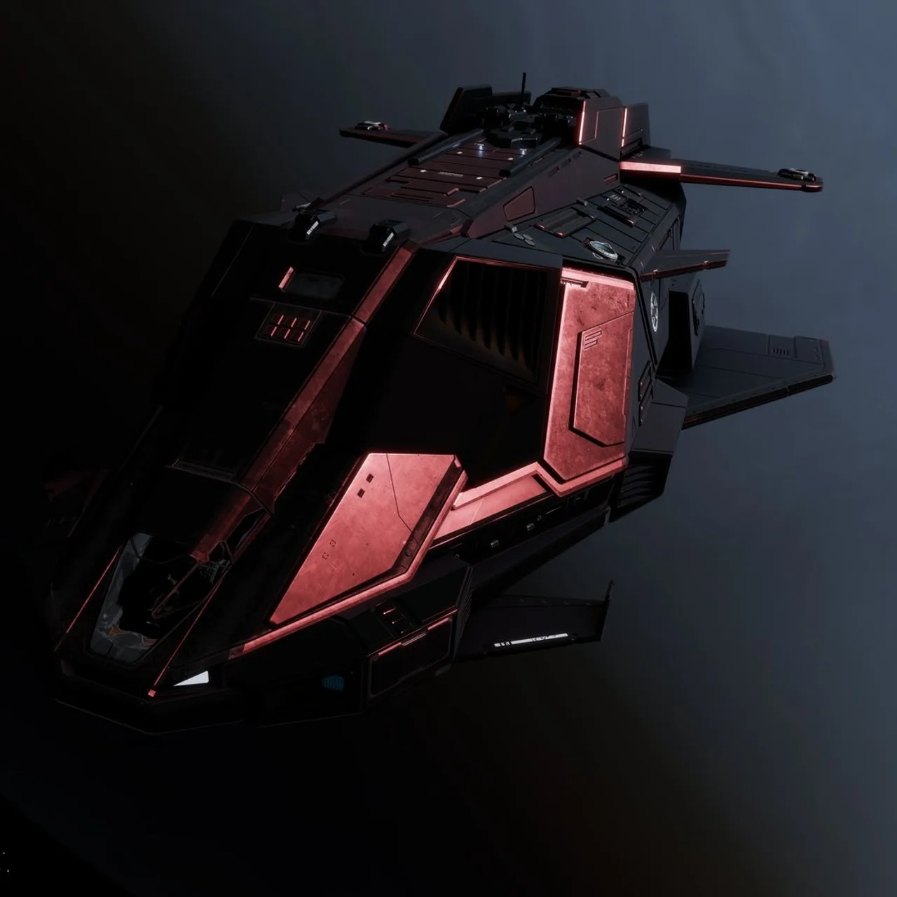 Federal Gunship - «Stygian» - красный