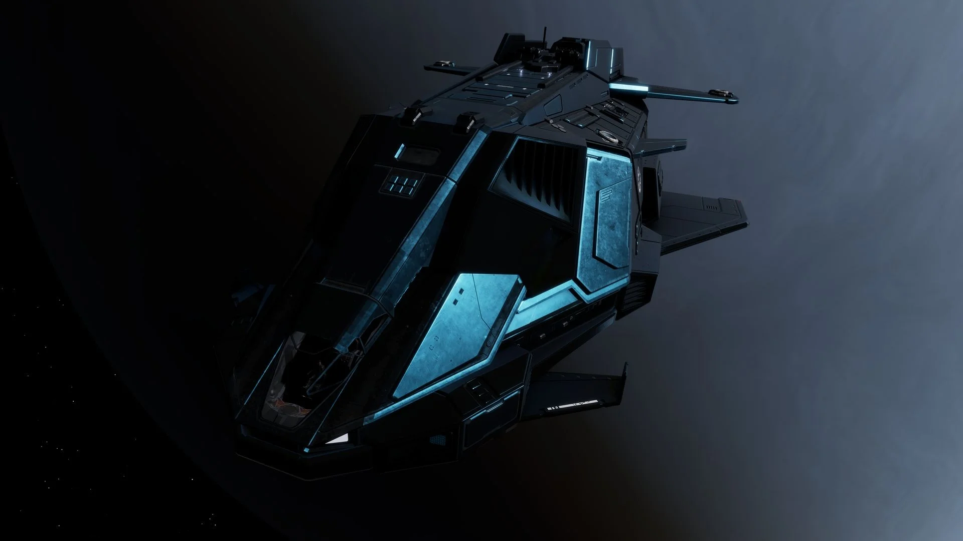 Federal Gunship - „Stygian“ - Blau