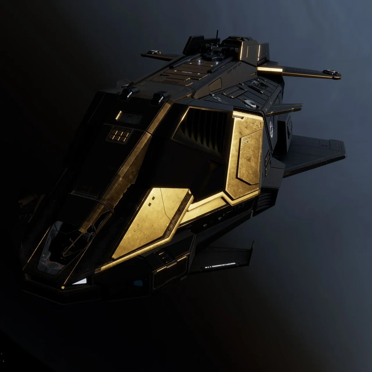 Federal Gunship - «Stygian» - латунь
