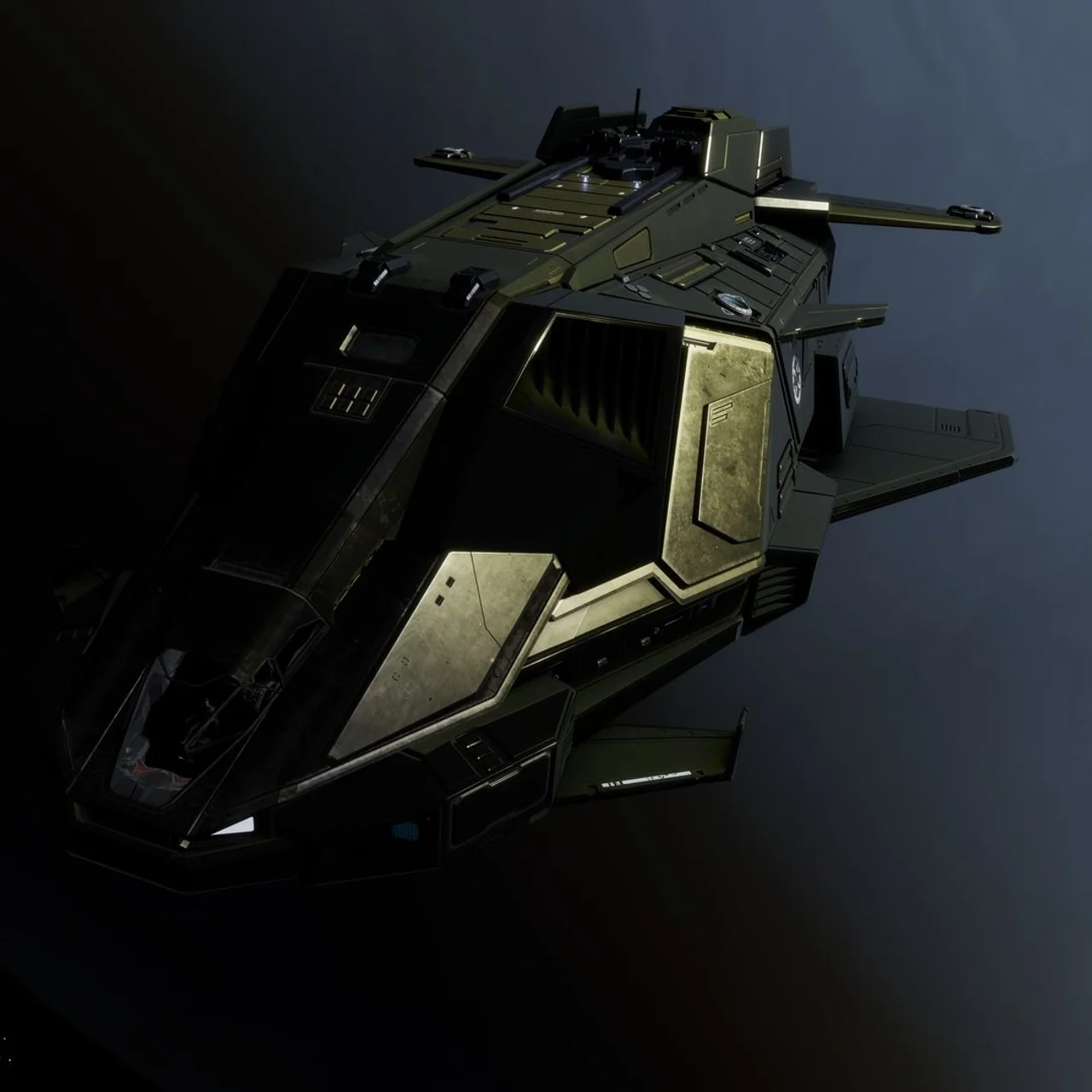 Federal Gunship - "Stygian" - Tungsteno