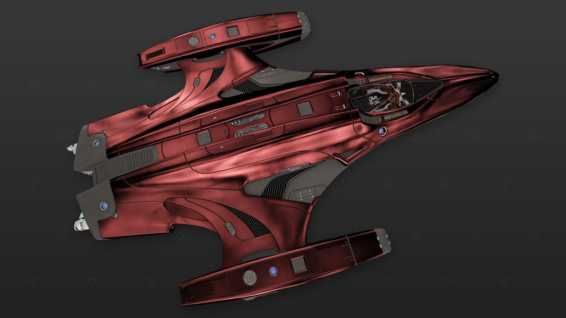 Imperial Courier - « Stygian » - Rouge