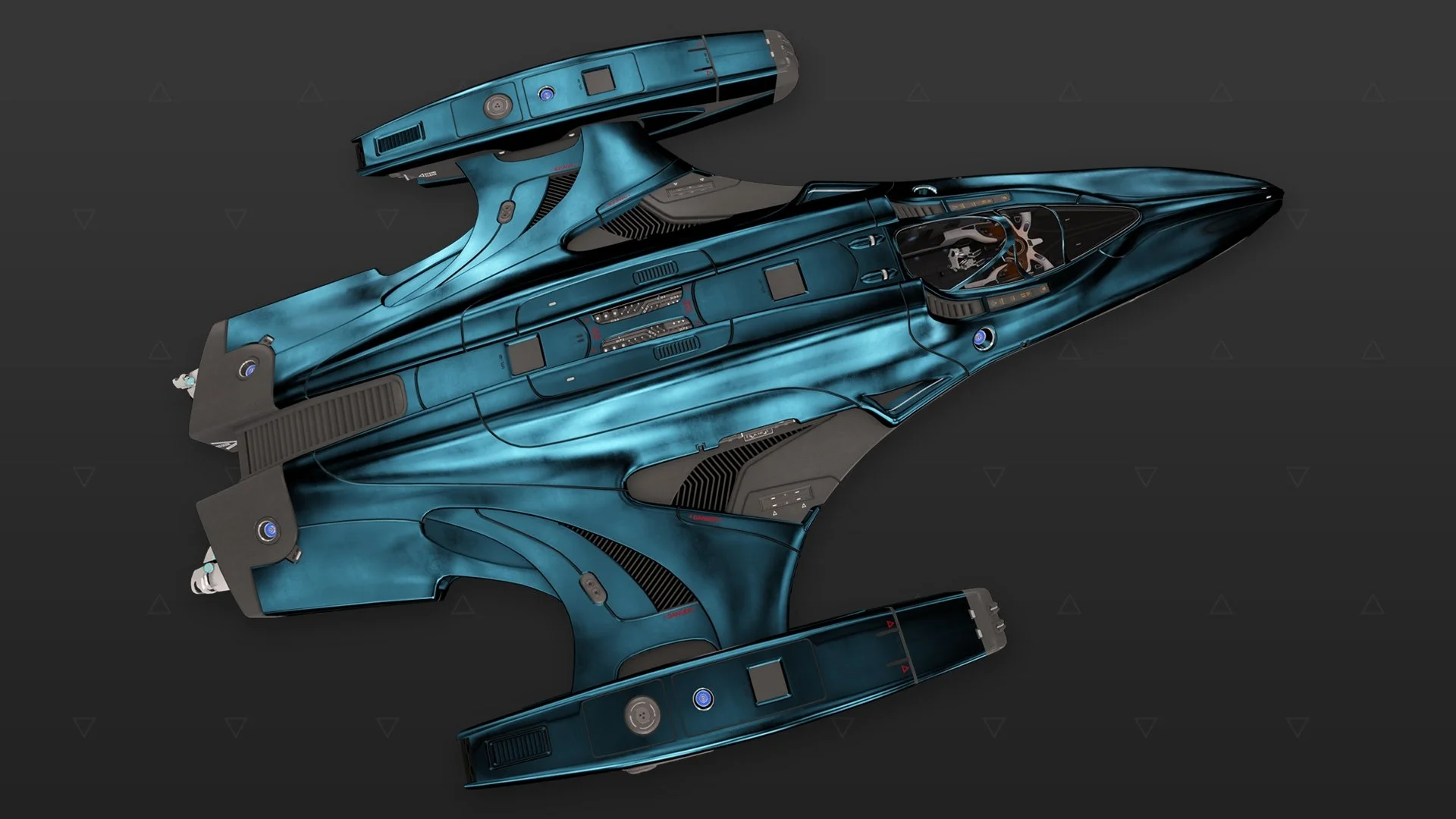 Imperial Courier - "Stygian" - Azul