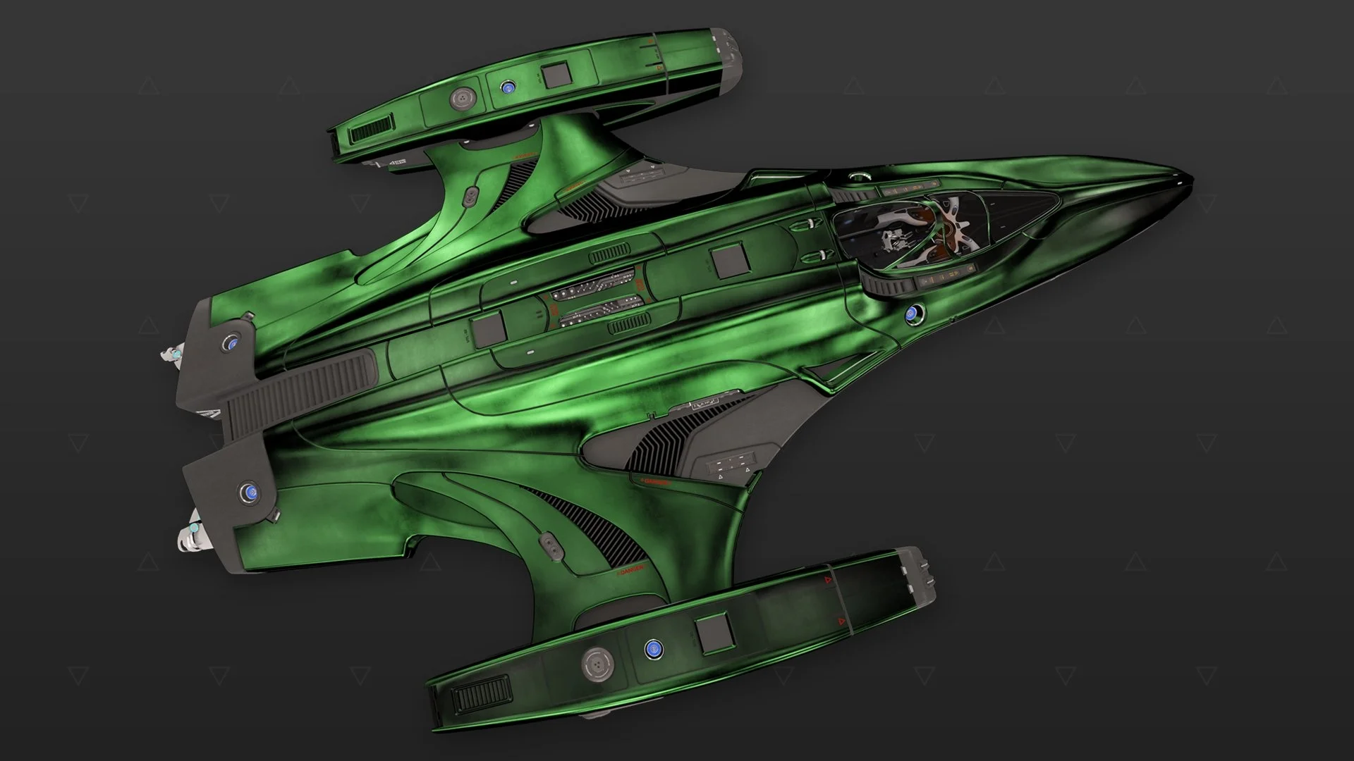 Imperial Courier - "Stygian" - Verde