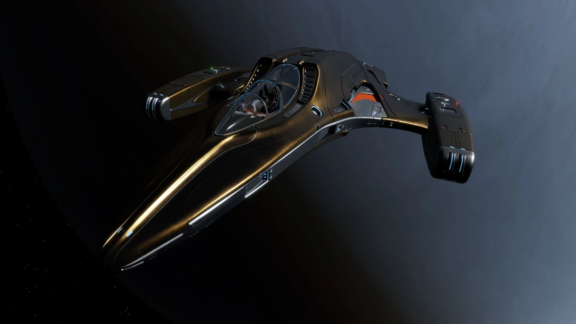 Imperial Courier - « Stygian » - Laiton