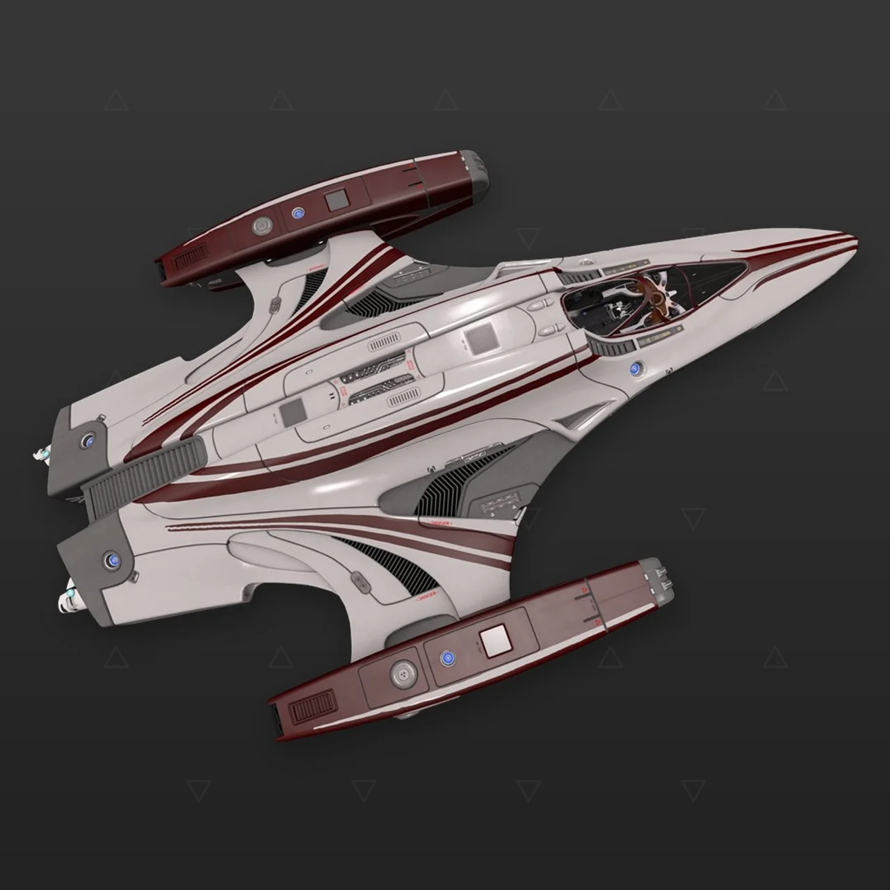 Imperial Courier - « Messenger » - Rouge