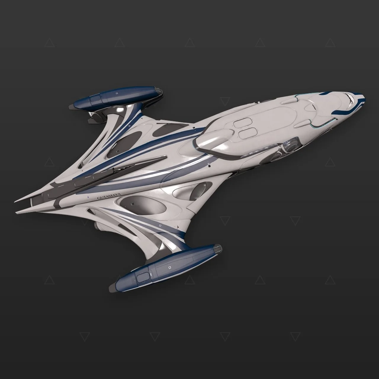 Imperial Cutter - « Messenger » - Bleu