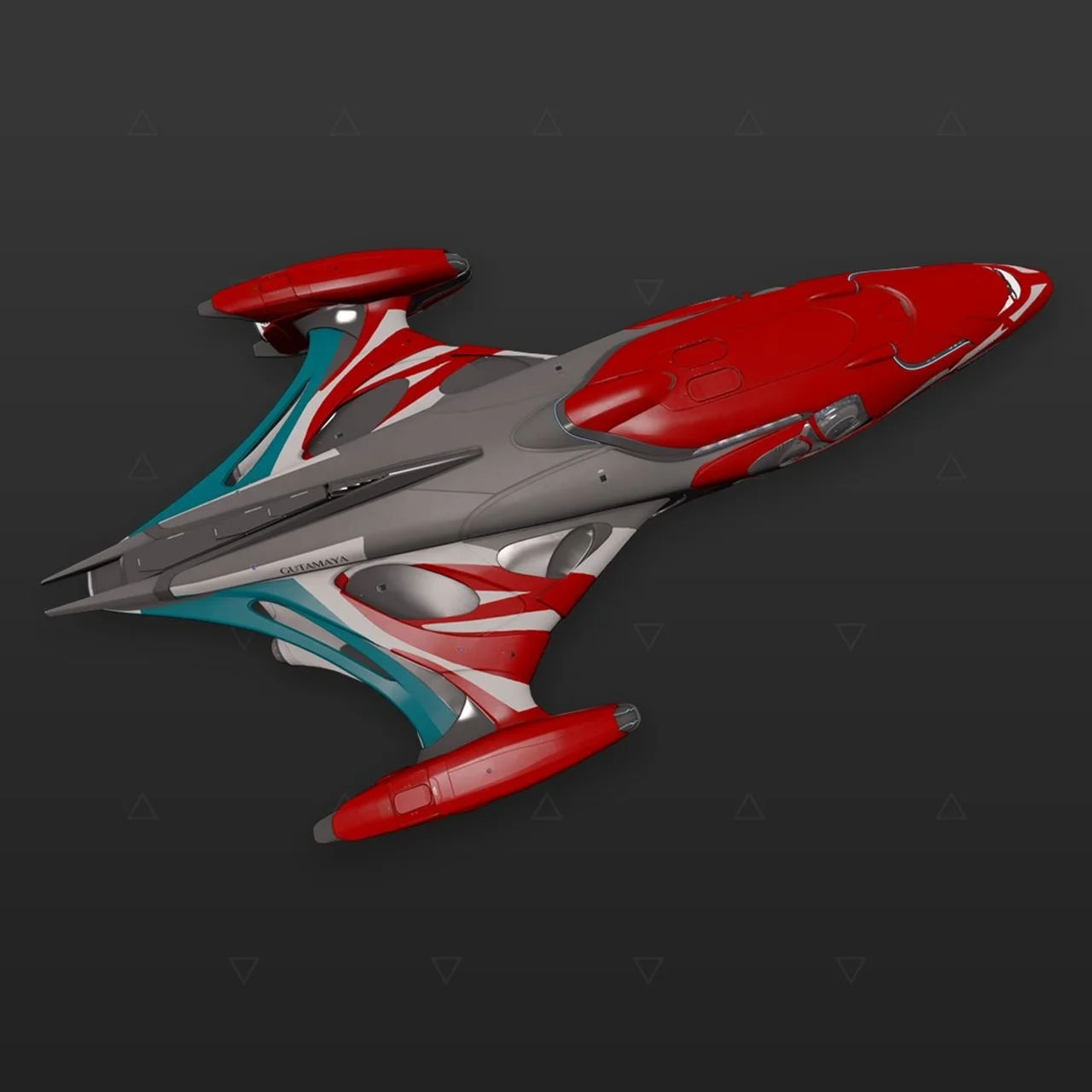 Imperial Cutter - „Slipstream“ - Rot