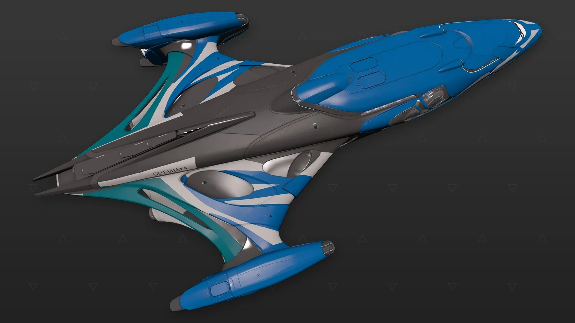 Imperial Cutter - „Slipstream“ - Blau