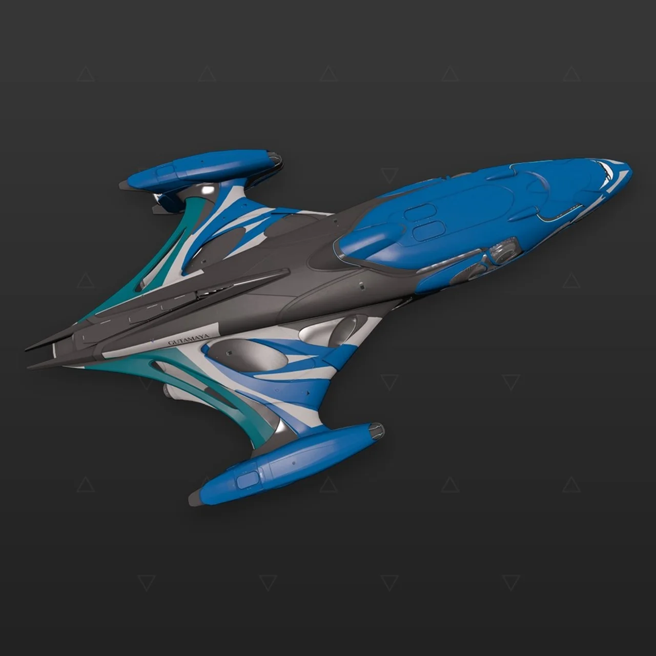 Imperial Cutter - "Slipstream" - Azul