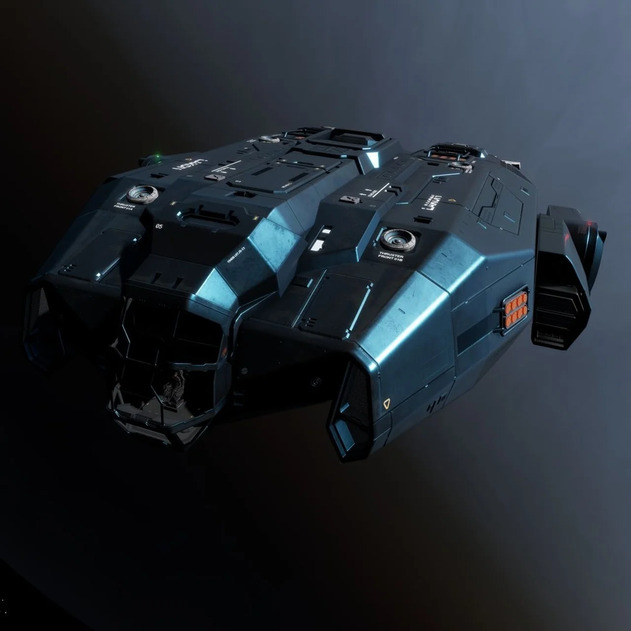 Keelback - „Stygian“ - Blau