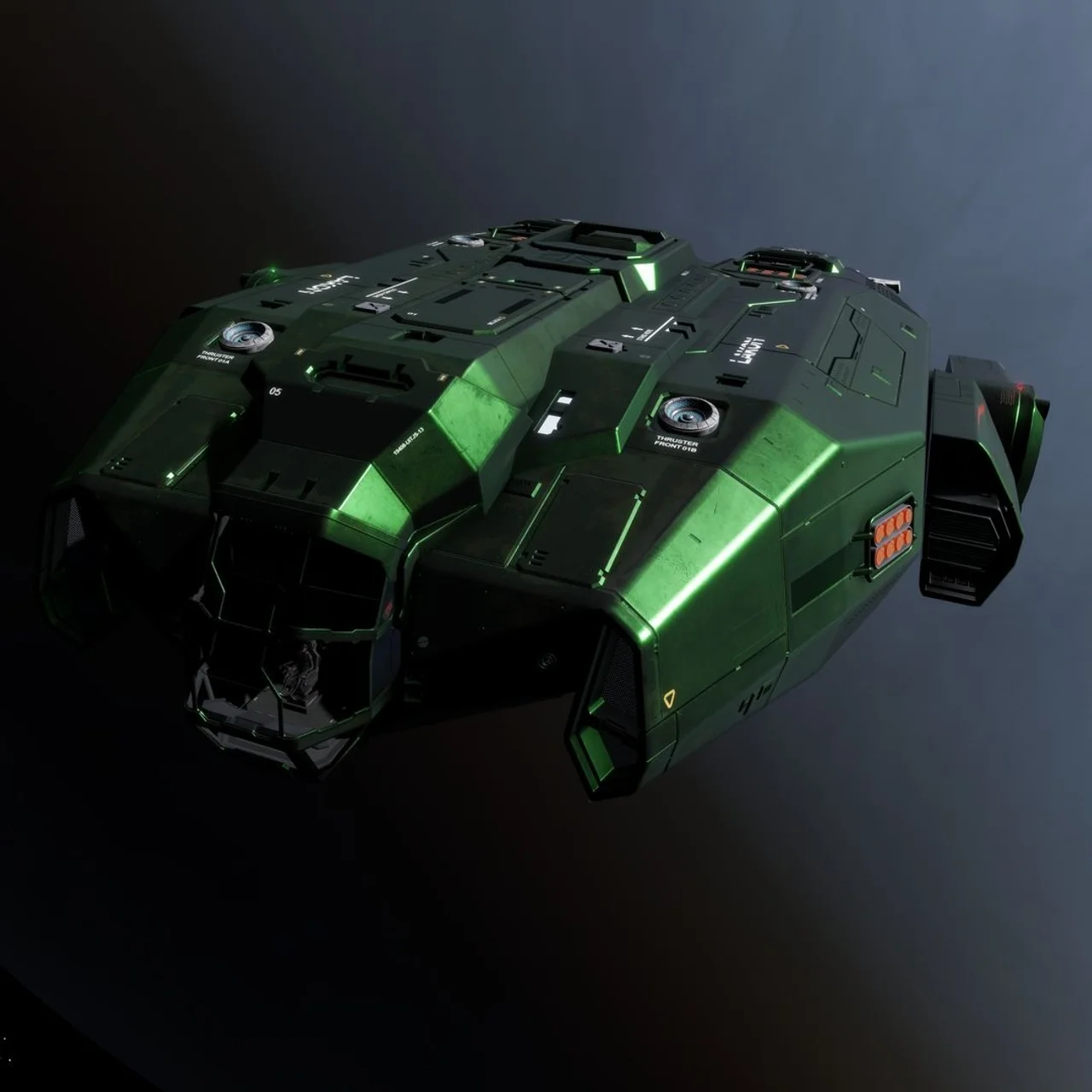 Keelback - « Stygian » - Vert