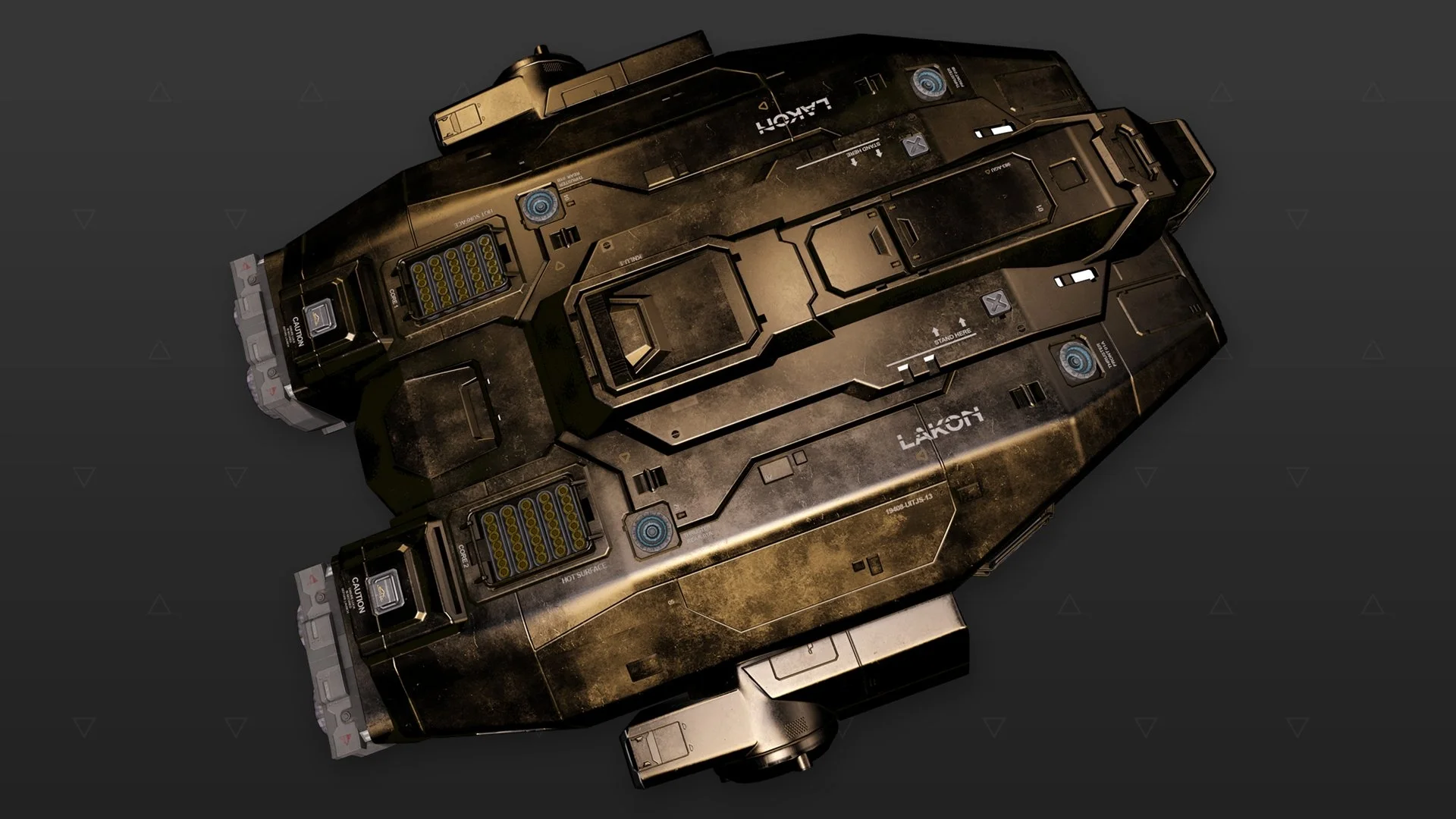 Keelback - „Stygian“ - Messing