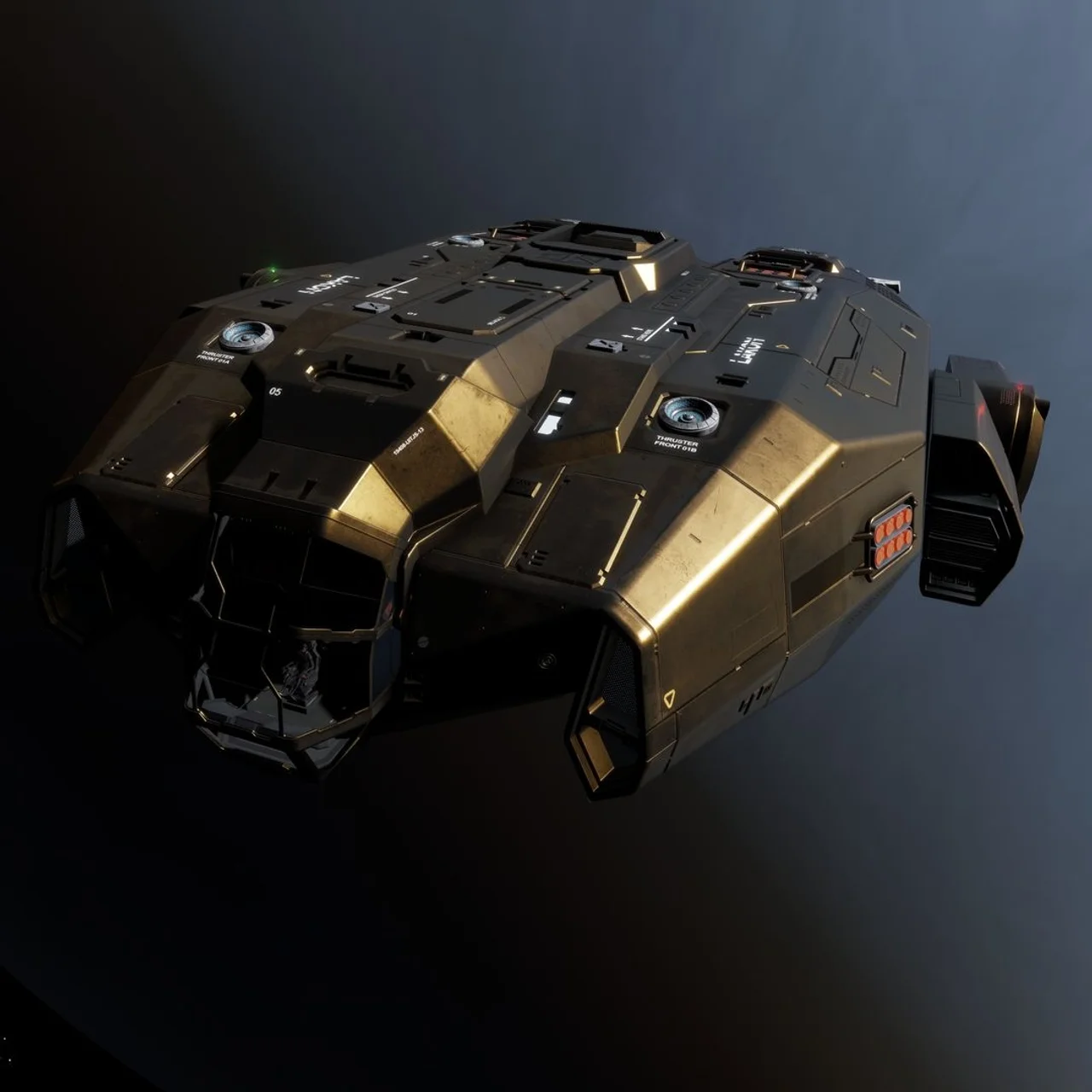 Keelback - « Stygian » - Laiton
