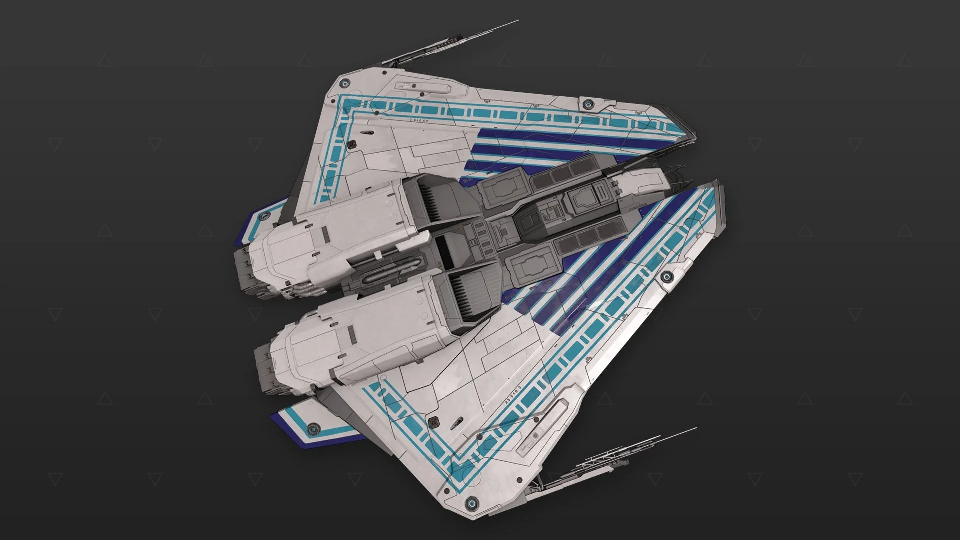Krait Mk II - "Osiris" - Blanco y azul