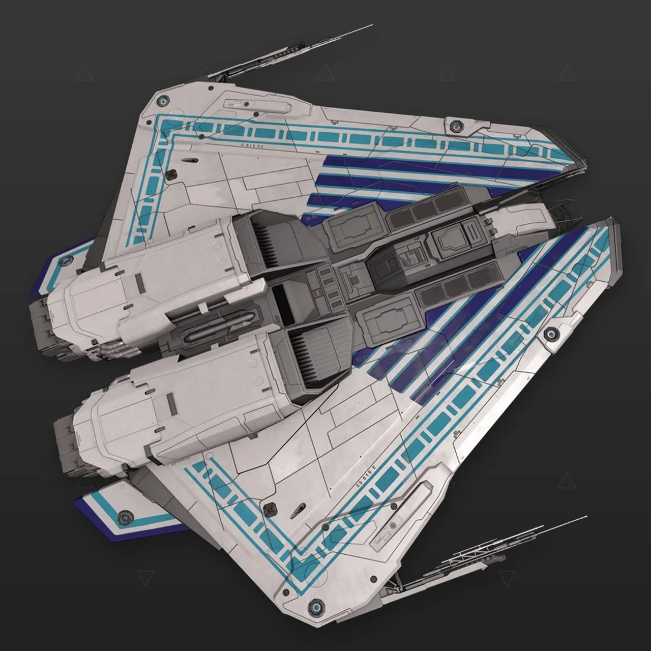 Krait Mk II - "Osiris" - Branco e azul