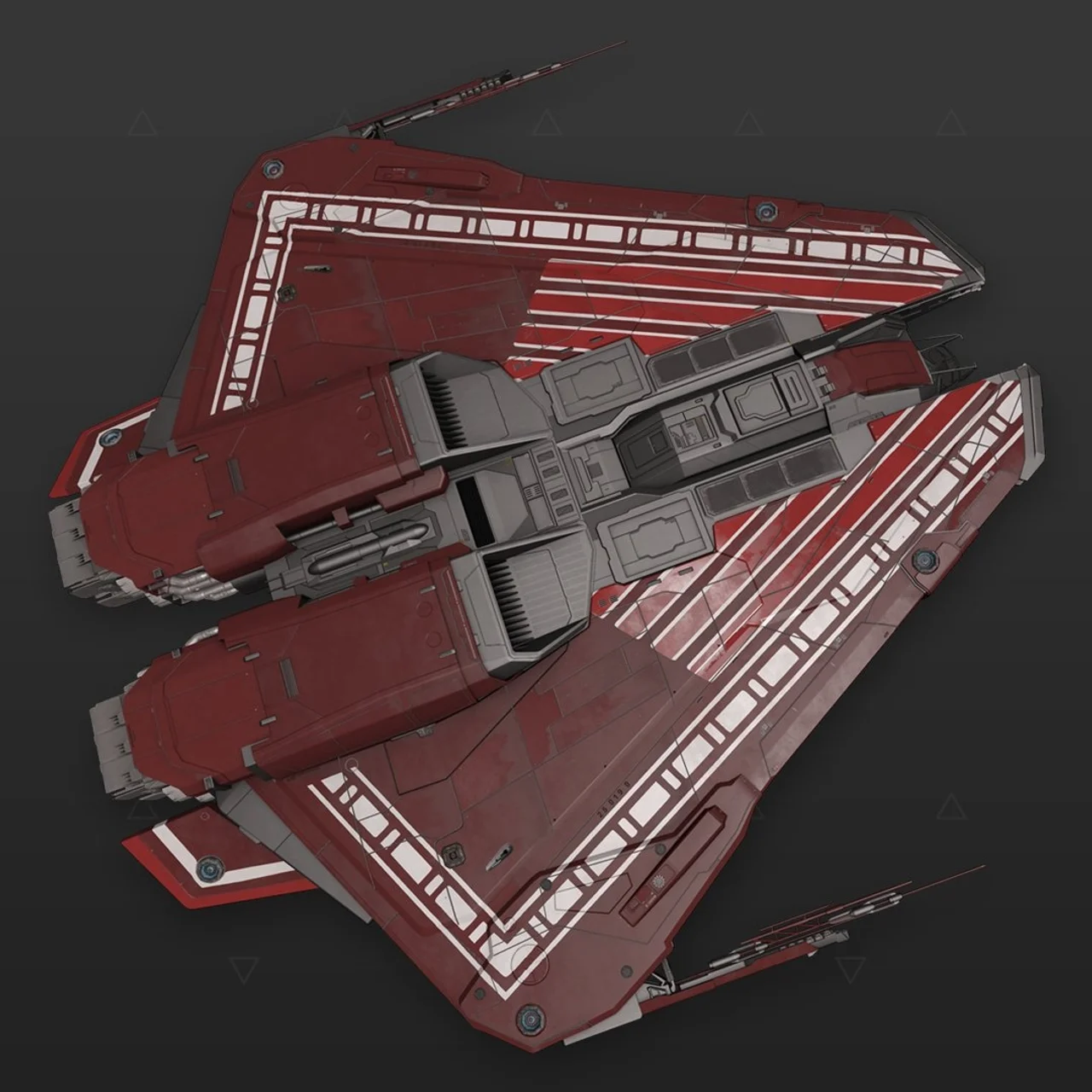 Krait Mk II - «Osiris» - бело-красный