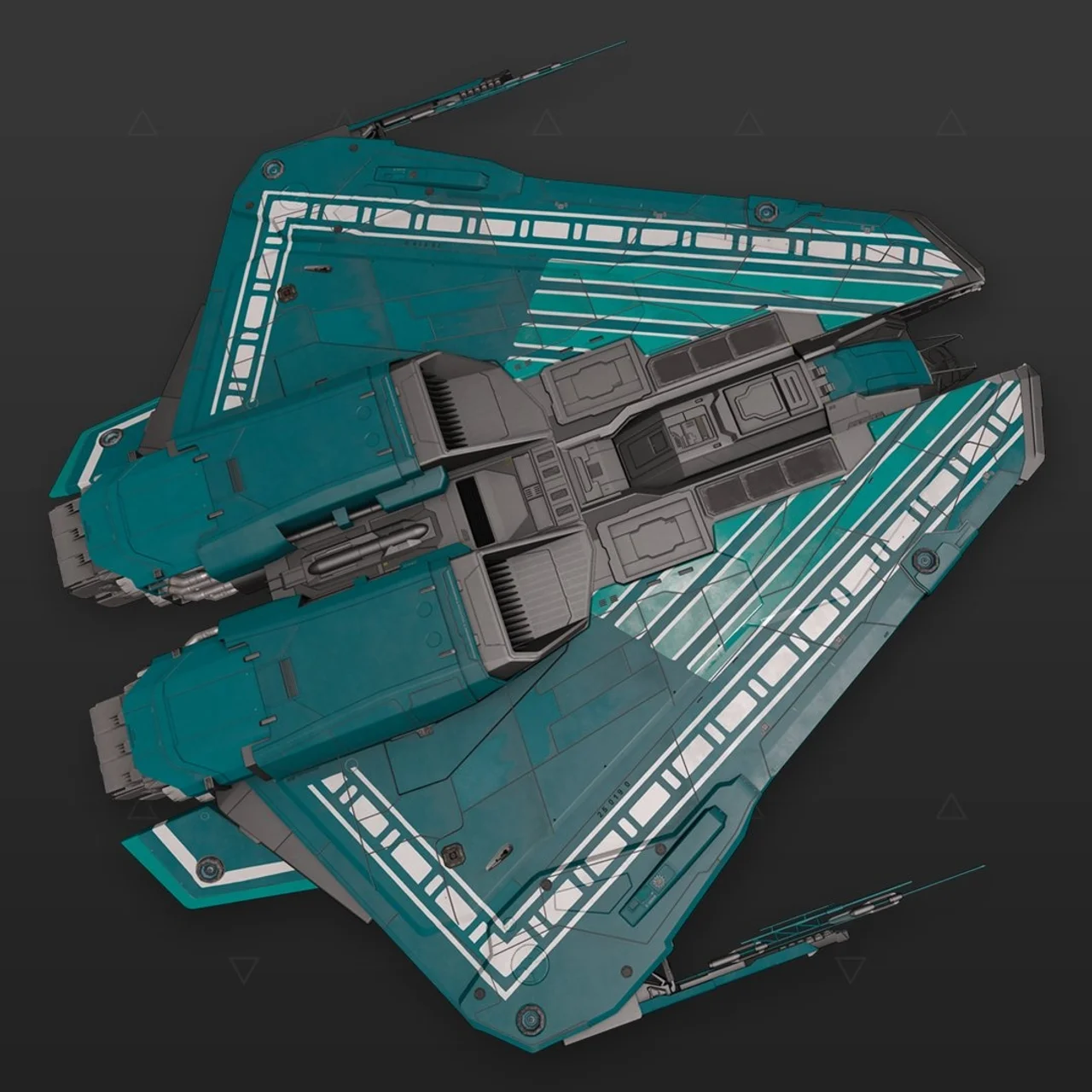 Krait Mk II - „Osiris“ - Aqua & Weiß