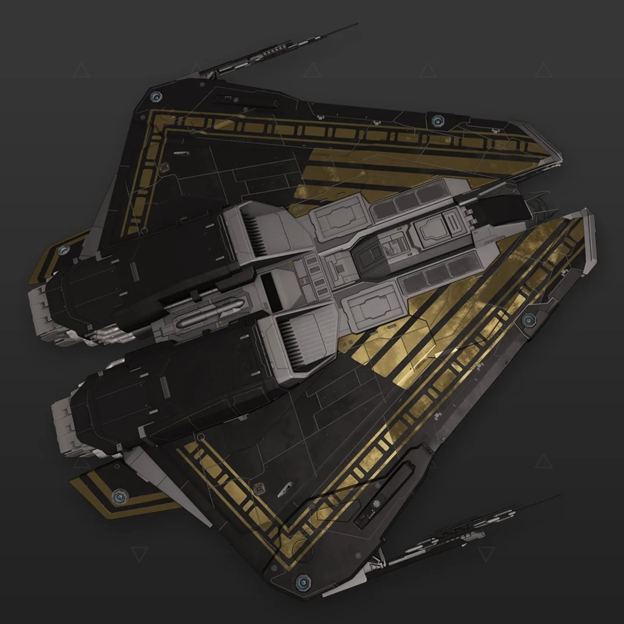 Krait Mk II - "Osiris" - Negro y dorado
