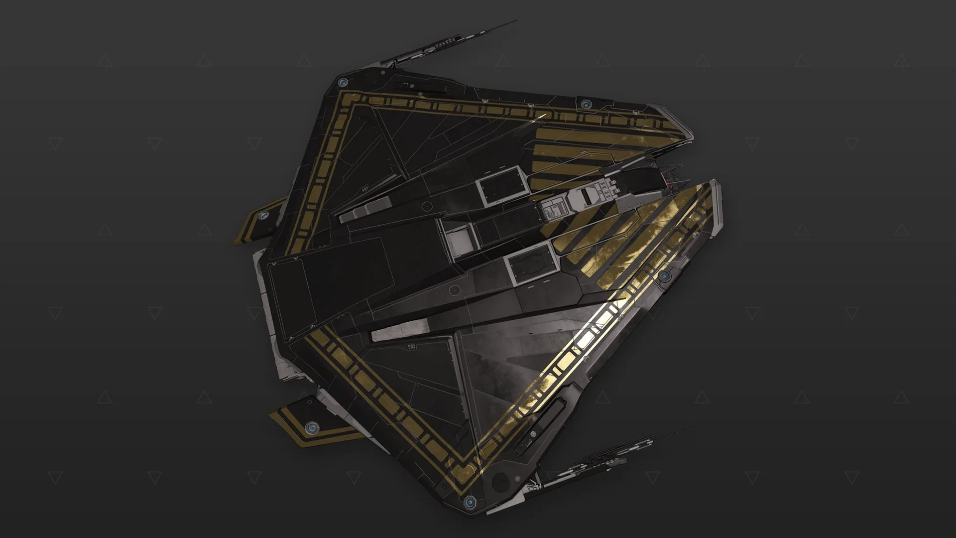 Krait Phantom - "Osiris" - Negro y dorado