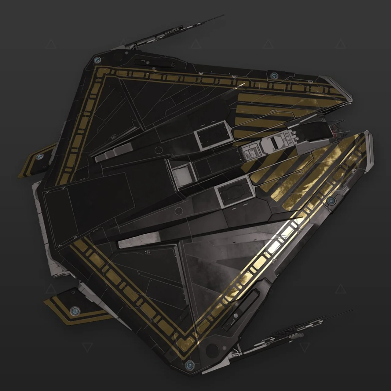 Krait Phantom - "Osiris" - Preto e dourado