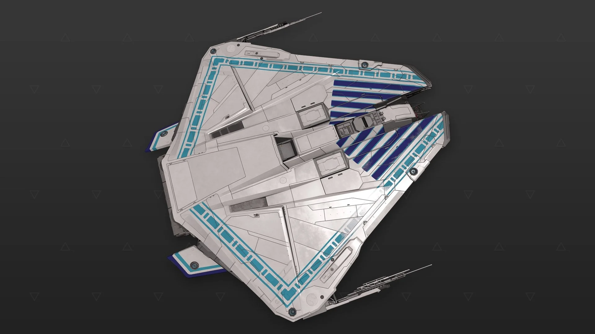 Krait Phantom - "Osiris" - Branco e azul