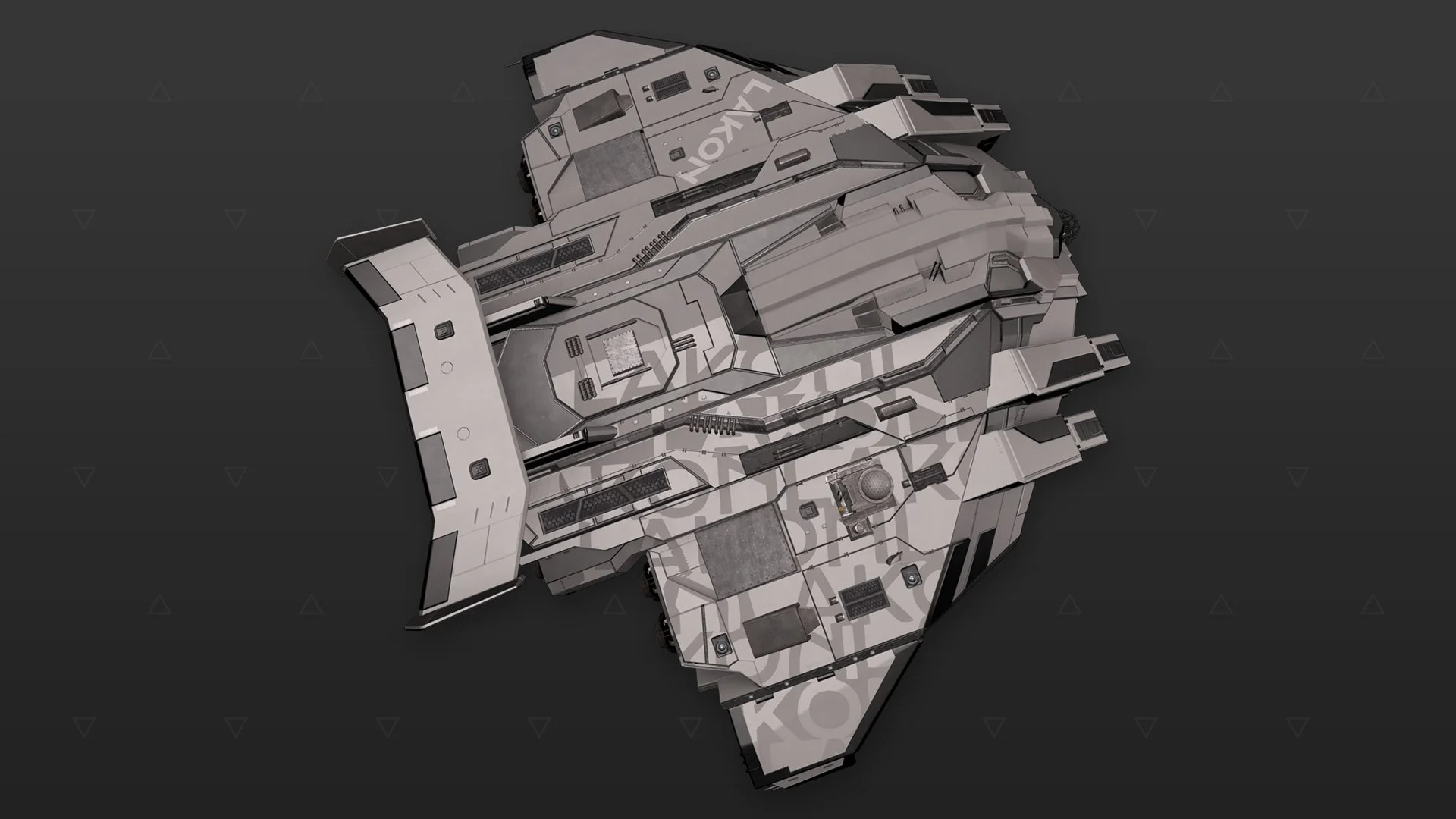 Type-10 - "Lakon" - Branco metálico