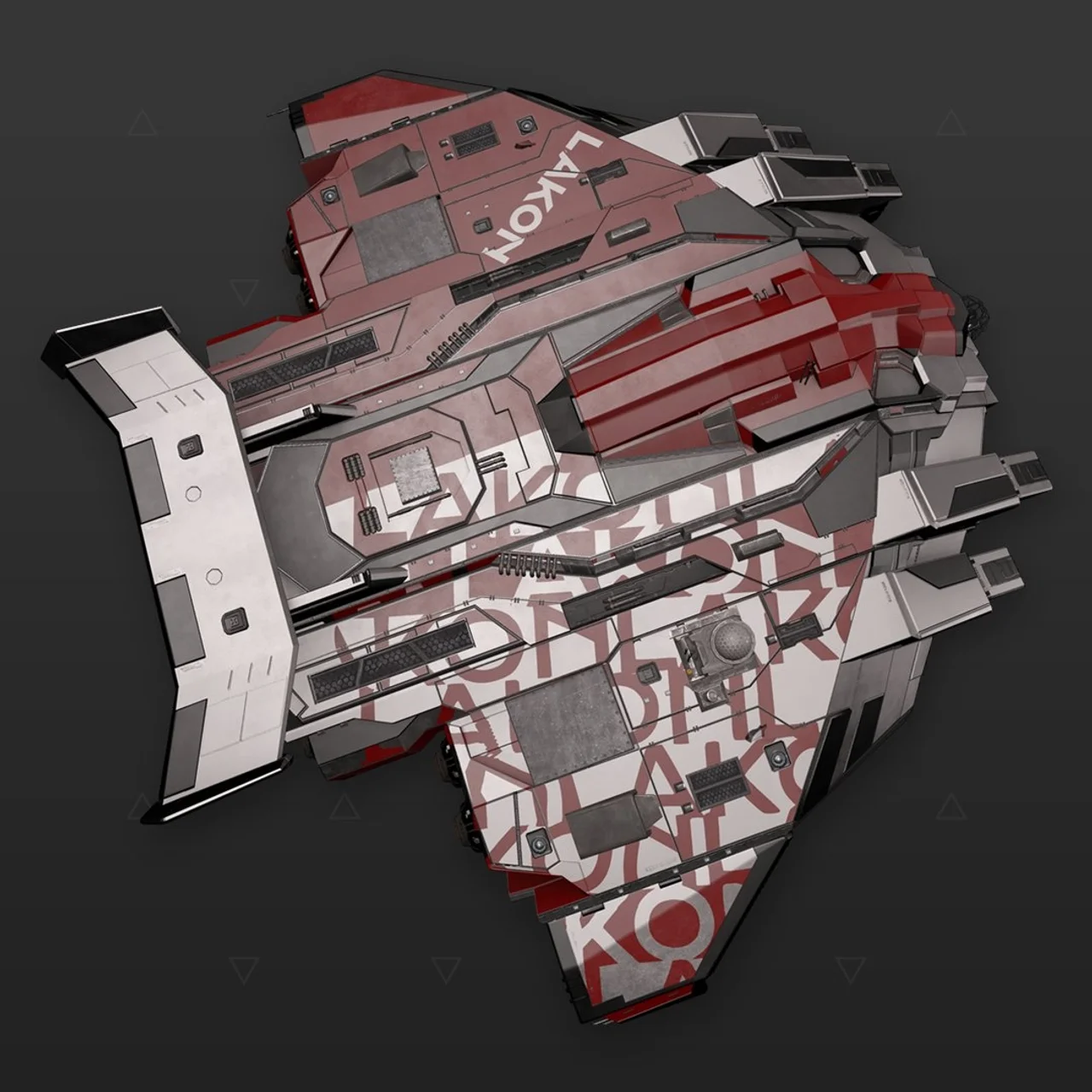 Type-10 - "Lakon" - Vermelho metálico