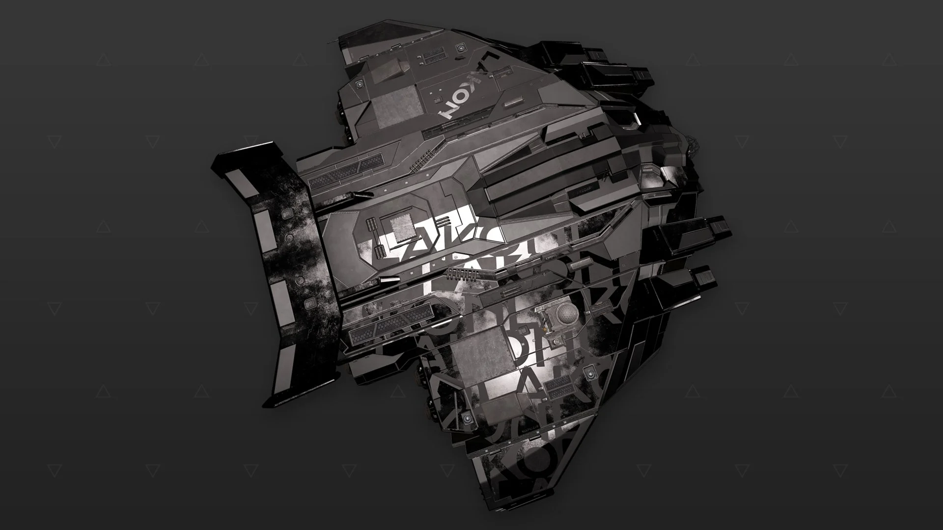 Type-10 - "Lakon" - Preto metálico