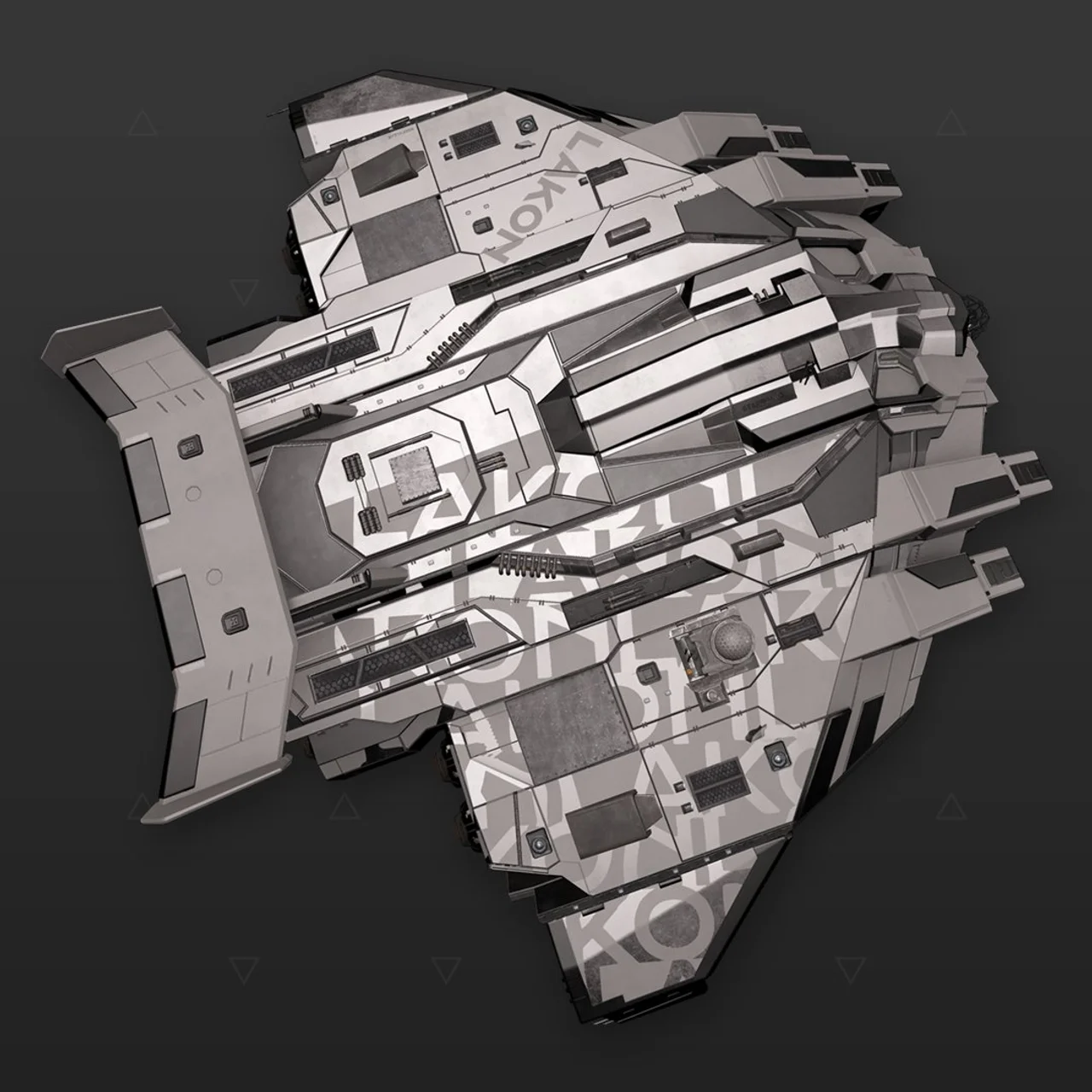 Type-10 - „Lakon“ - Metallisch Silber