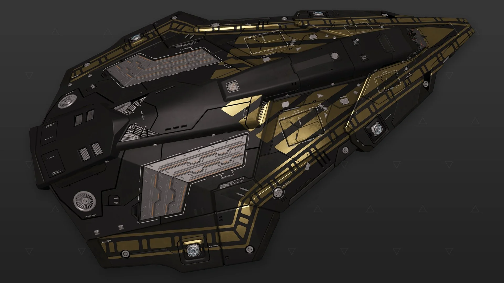 Python - « Osiris » - Noir et or