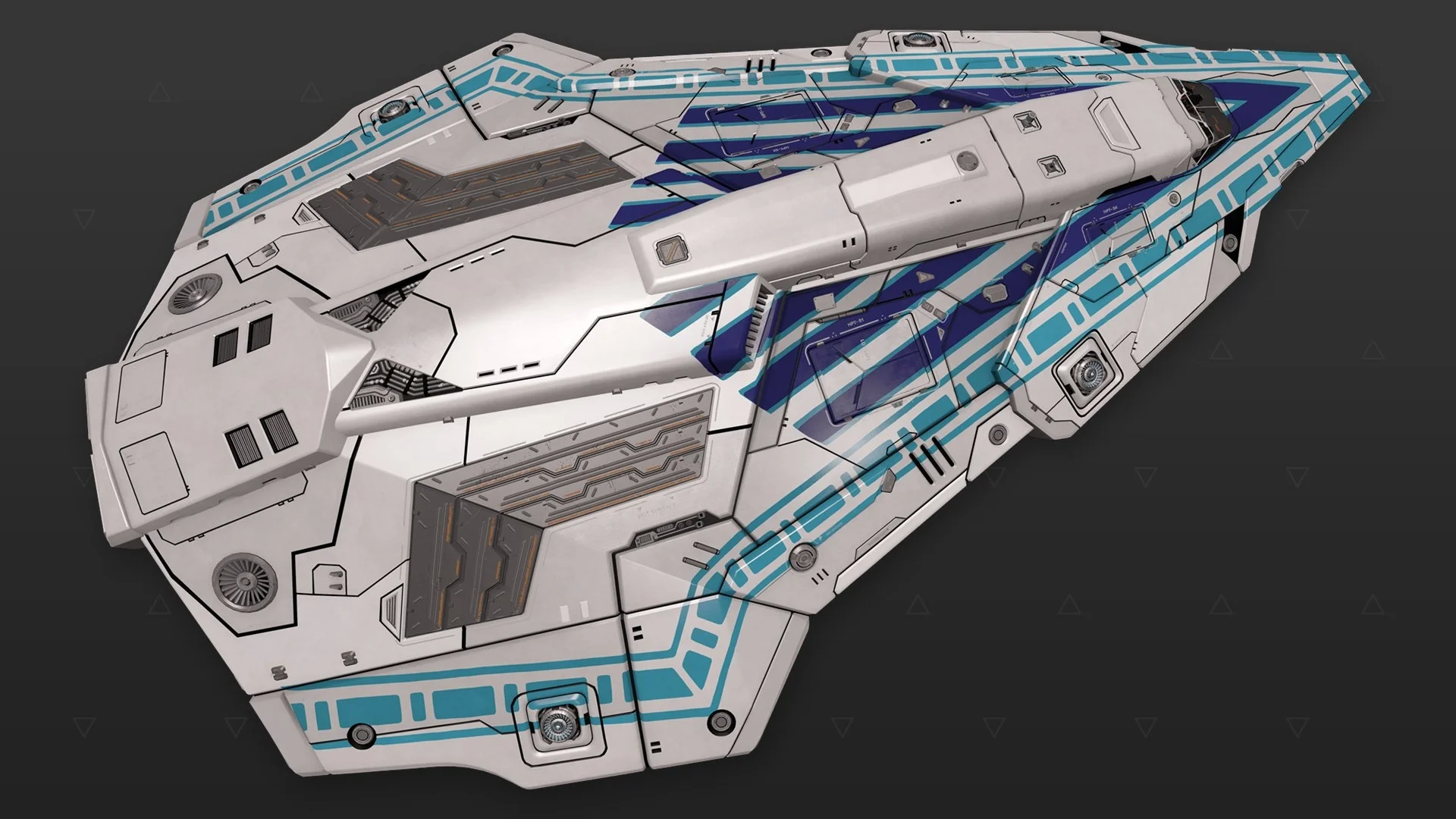 Python - „Osiris“ - Weiß & Blau